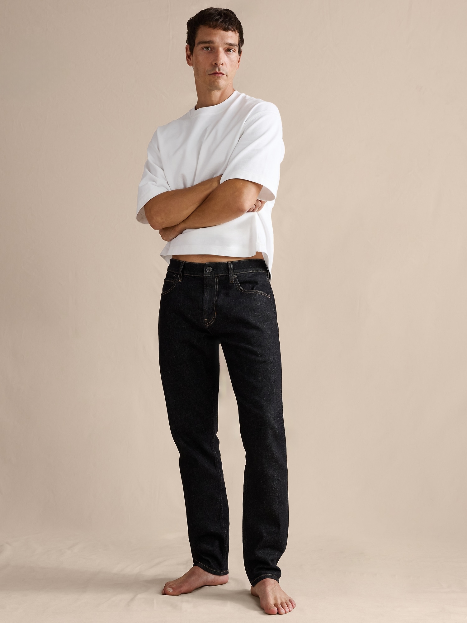 Image number 1 showing, SLIM AUTHENTIC DENIM