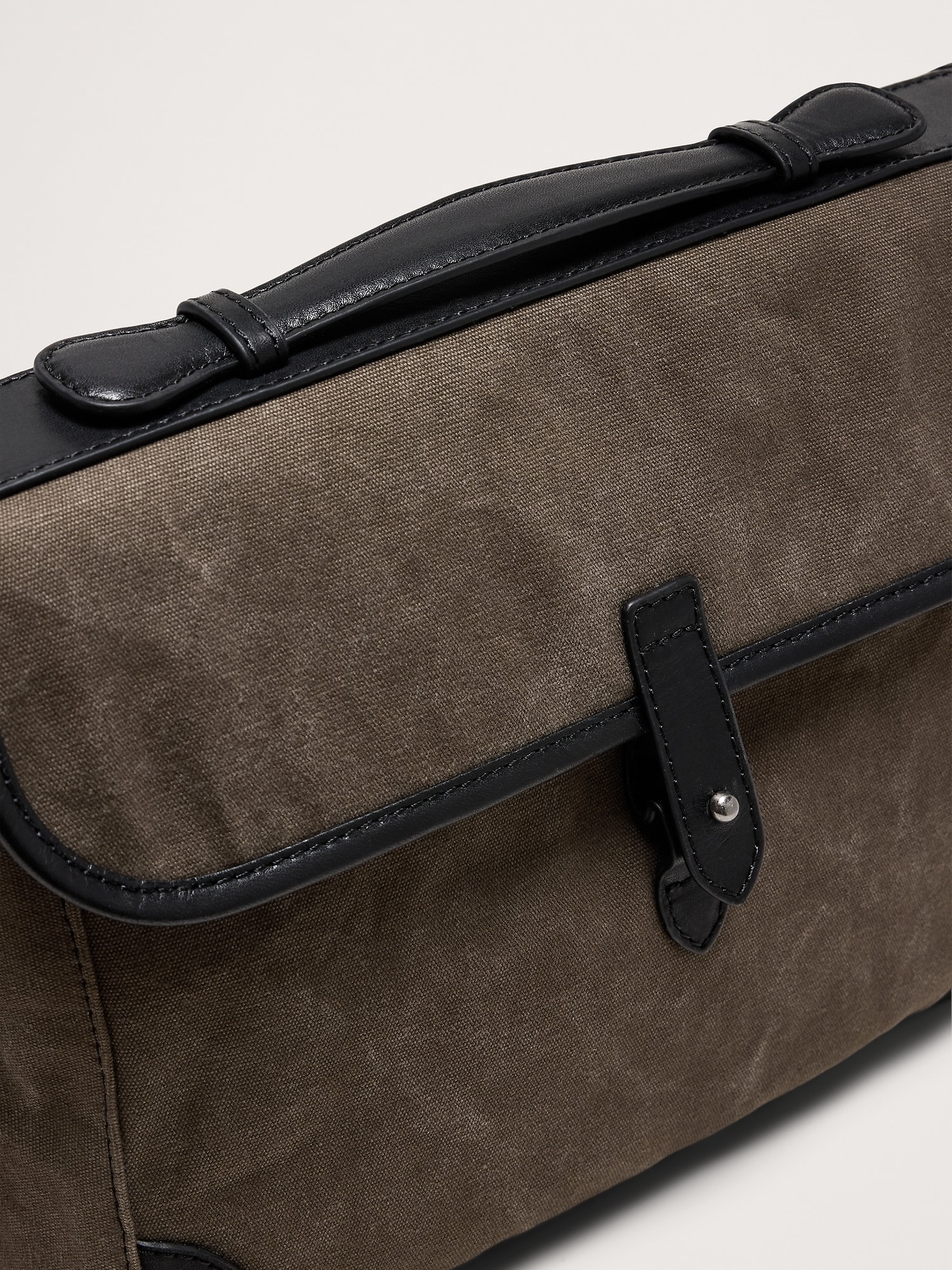 Image number 5 showing, Canvas & Leather Camera Bag