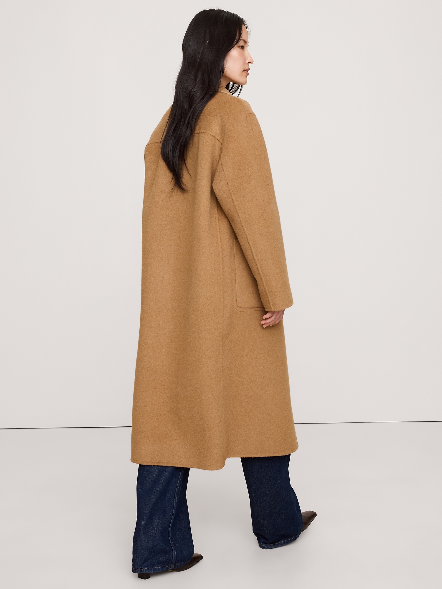 Image number 3 showing, Reversible Double-Faced Top Coat