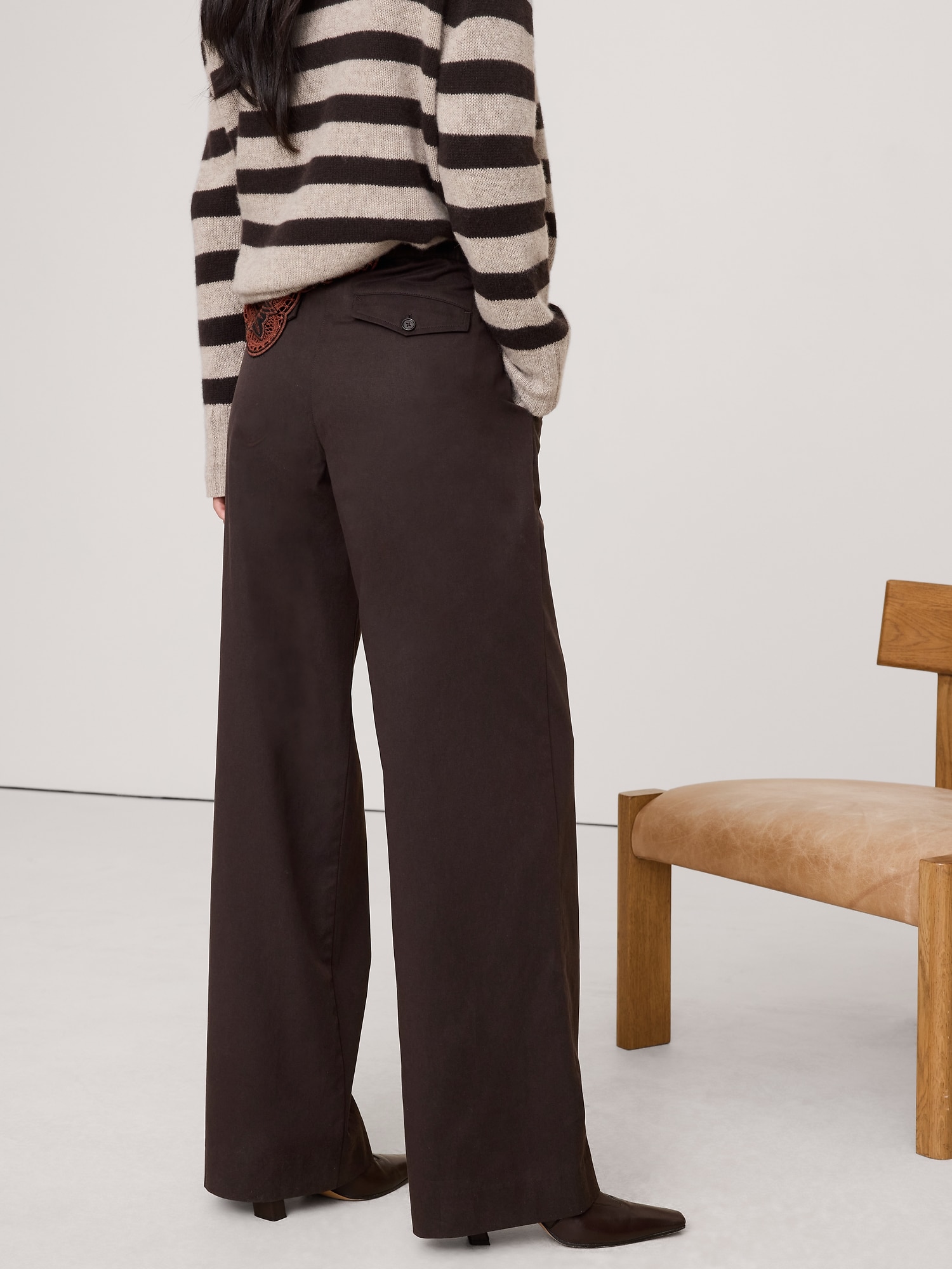 Image number 3 showing, The Everyday Wide-Leg Pant