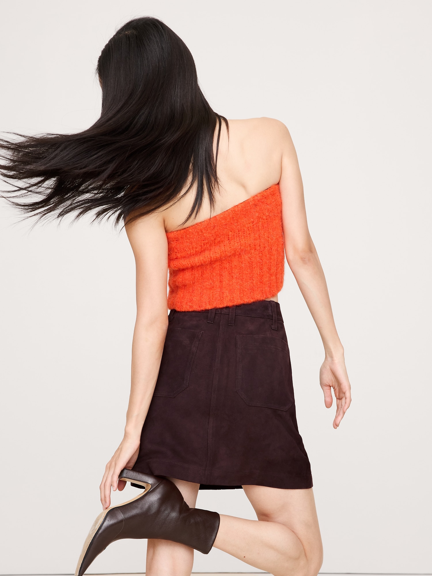 Image number 2 showing, Italian Alpaca-Blend Tube Top