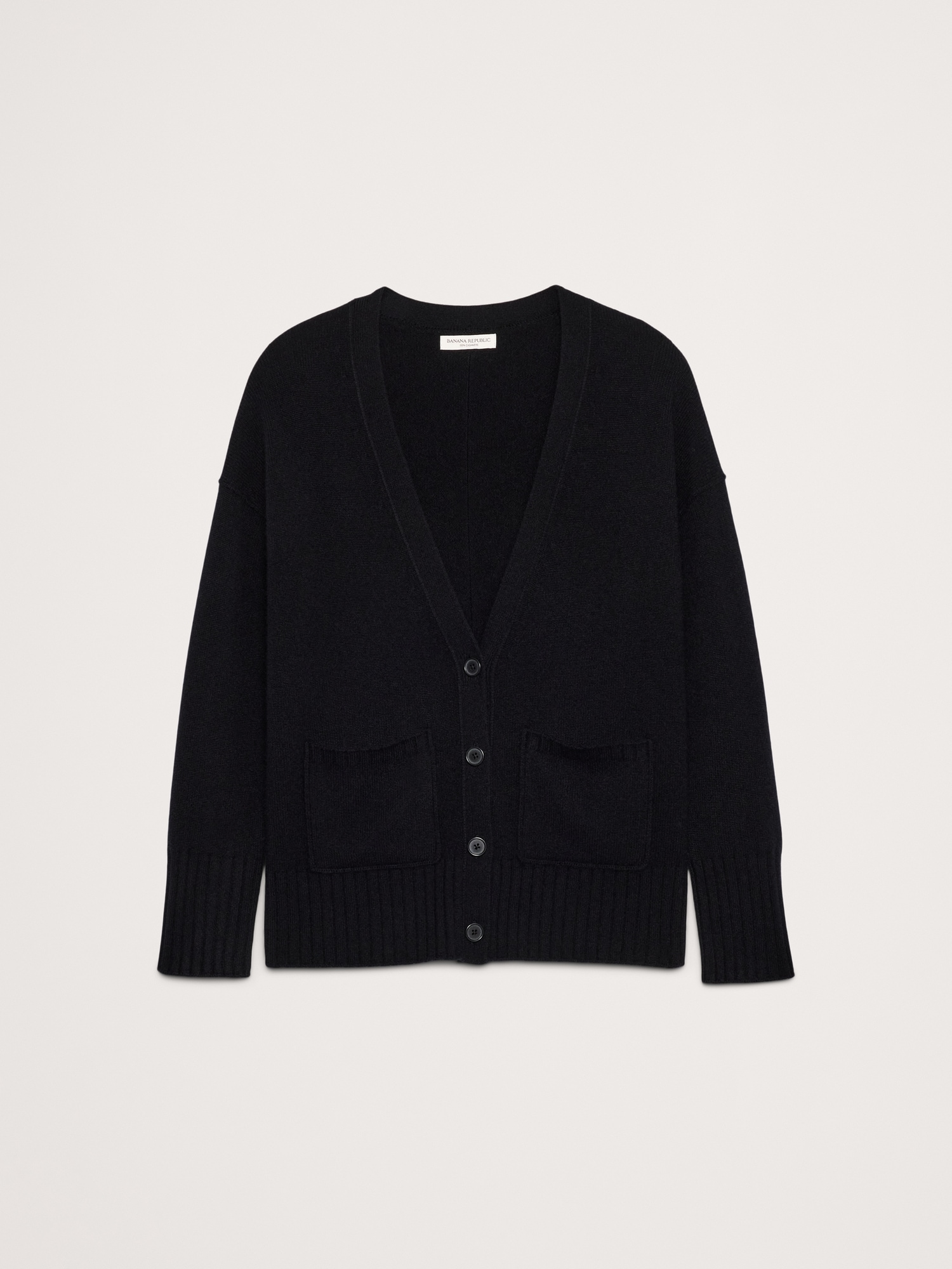 Oversized Boyfriend Cashmere Cardigan