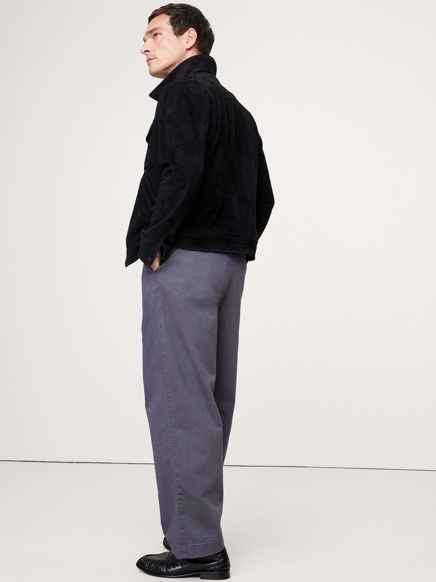 Image number 6 showing, Loose Pleated Chino