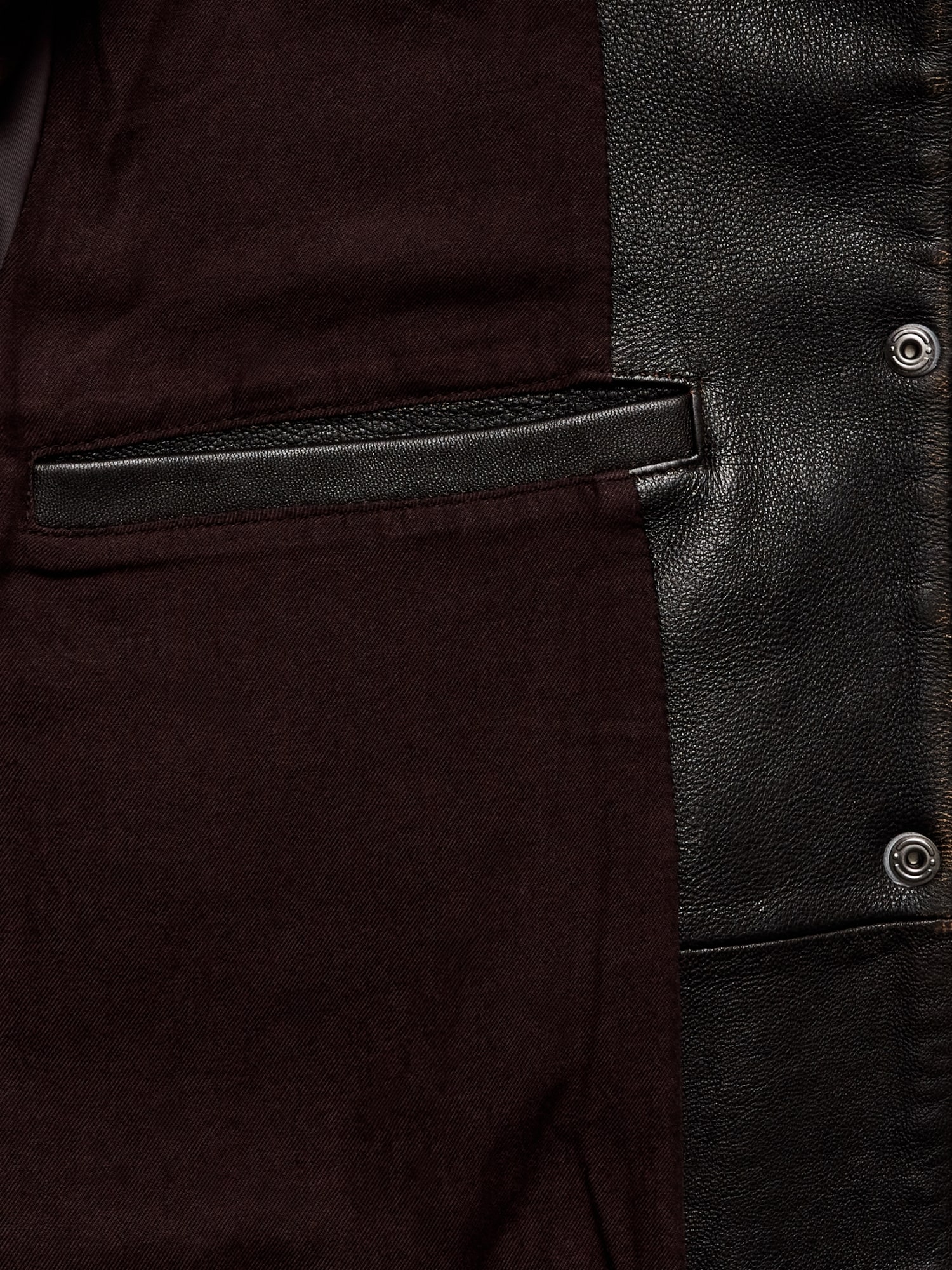 Image number 6 showing, Oversized Distressed Leather Flight Jacket