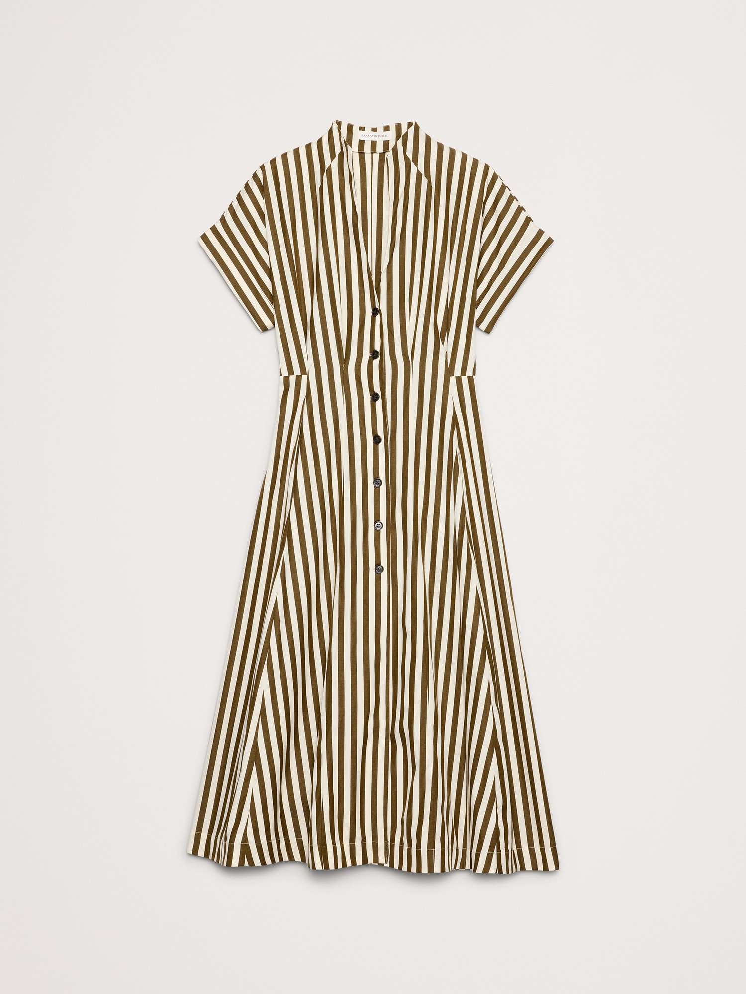 Image number 4 showing, Cotton Poplin Shirt Dress