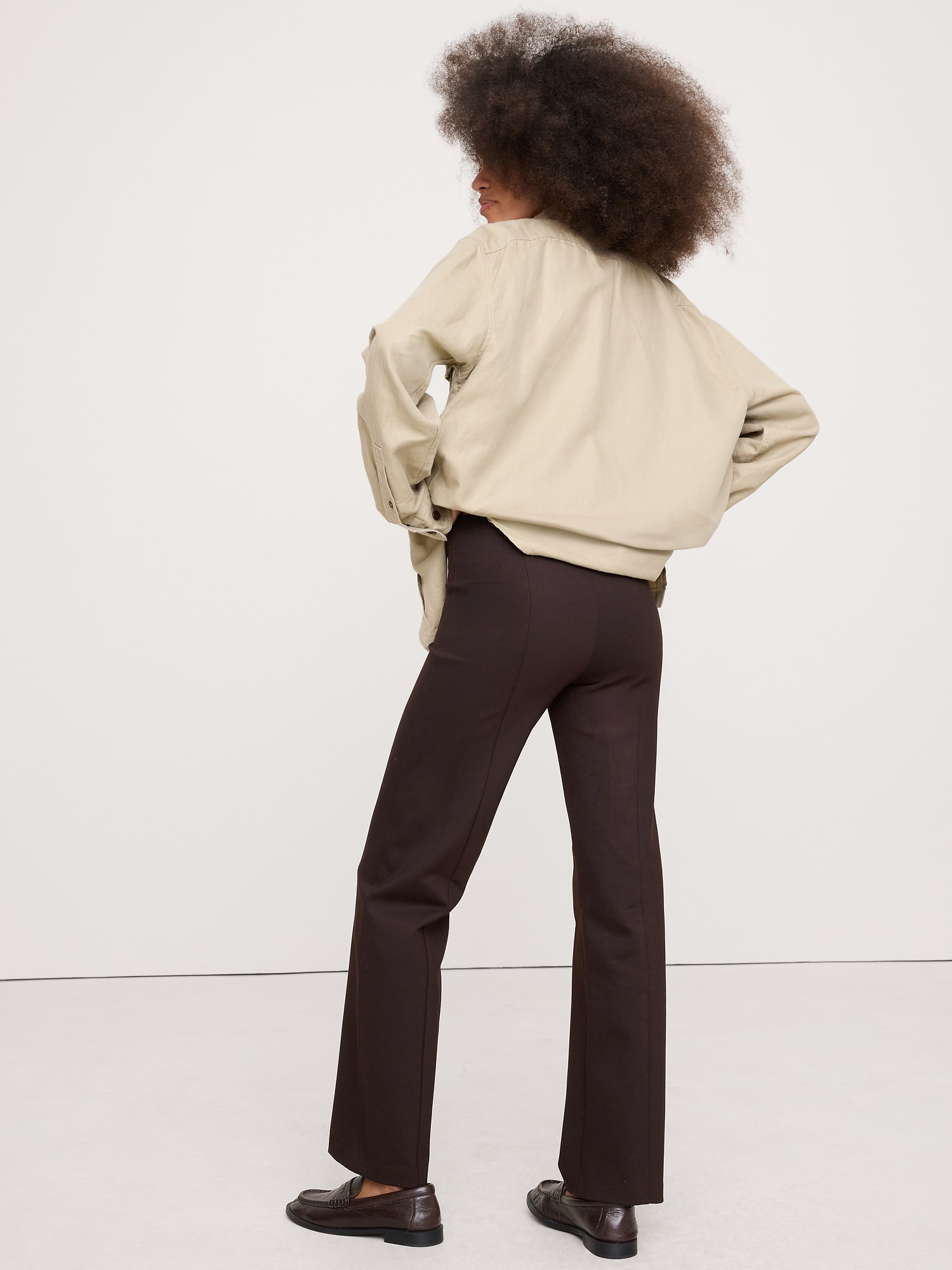 Image number 3 showing, Straight Everywhere Ponte Ankle Pant