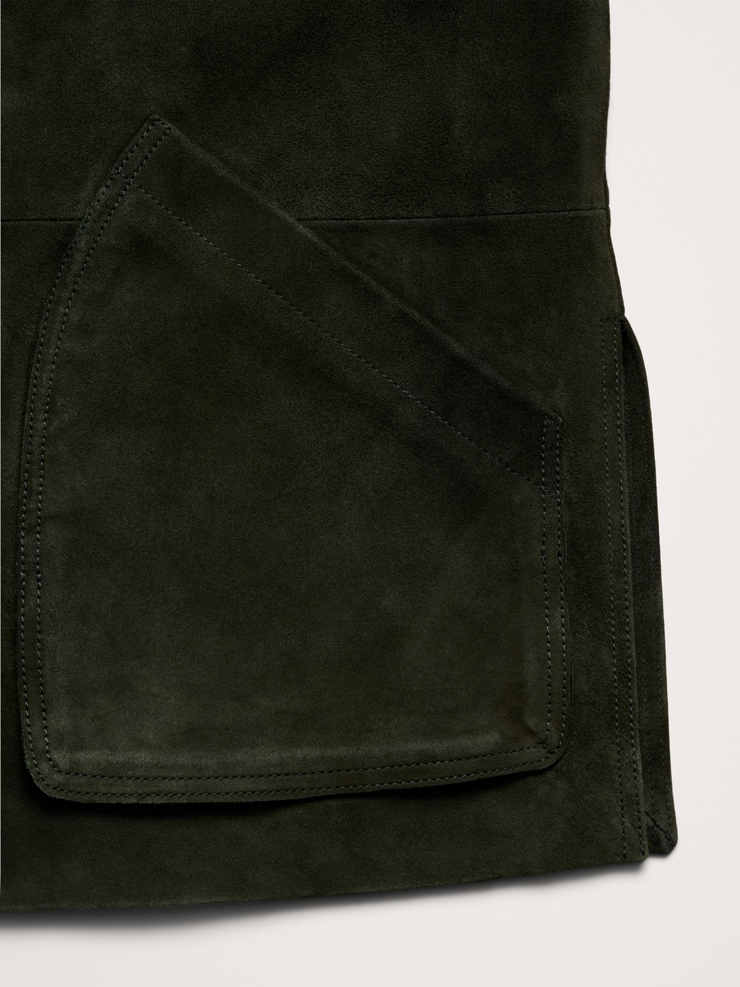 L'image numéro 7 présente Veste-chemise en suède, collection Heritage