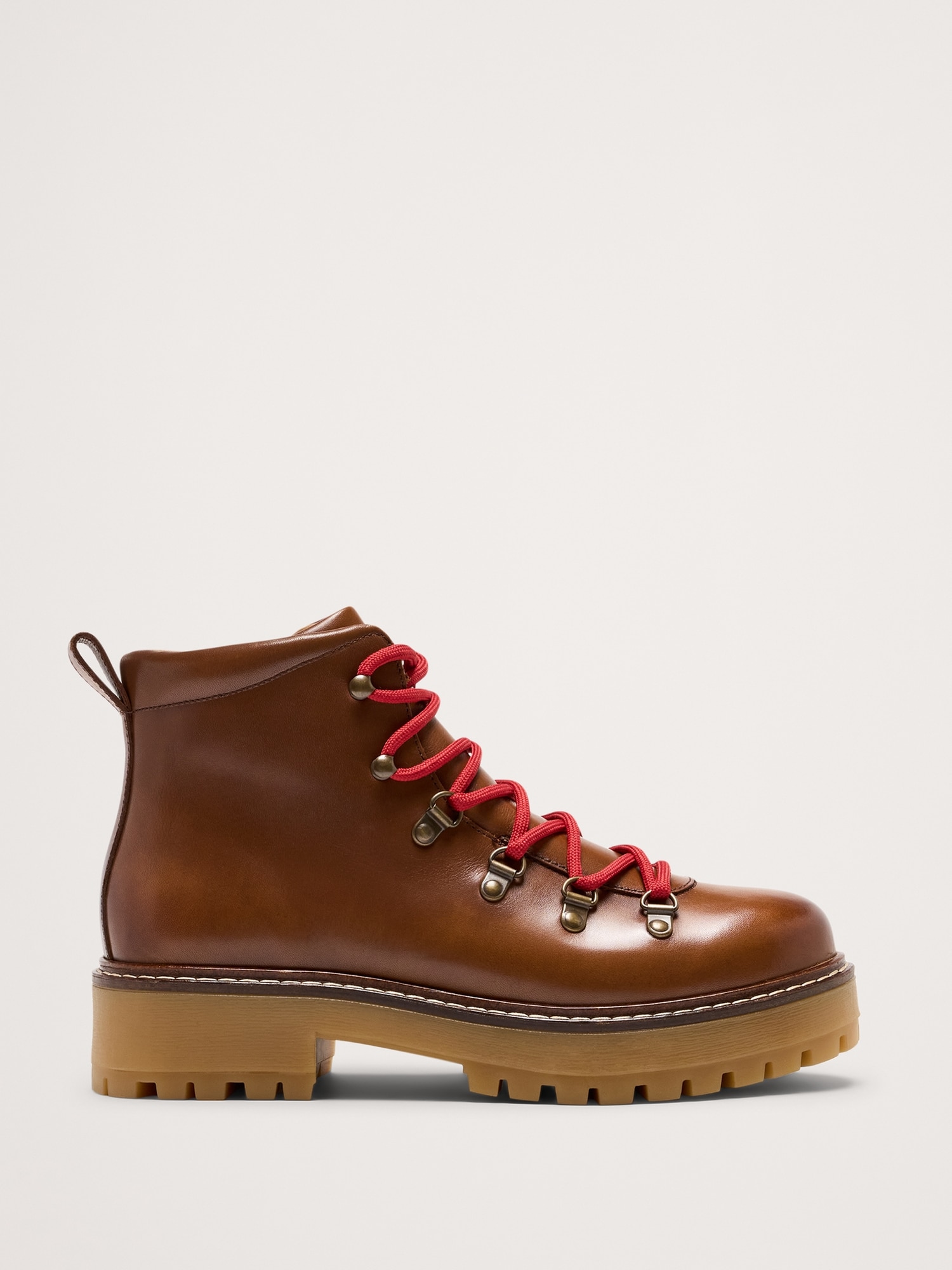 Image number 1 showing, Italian Leather Alpine Boot