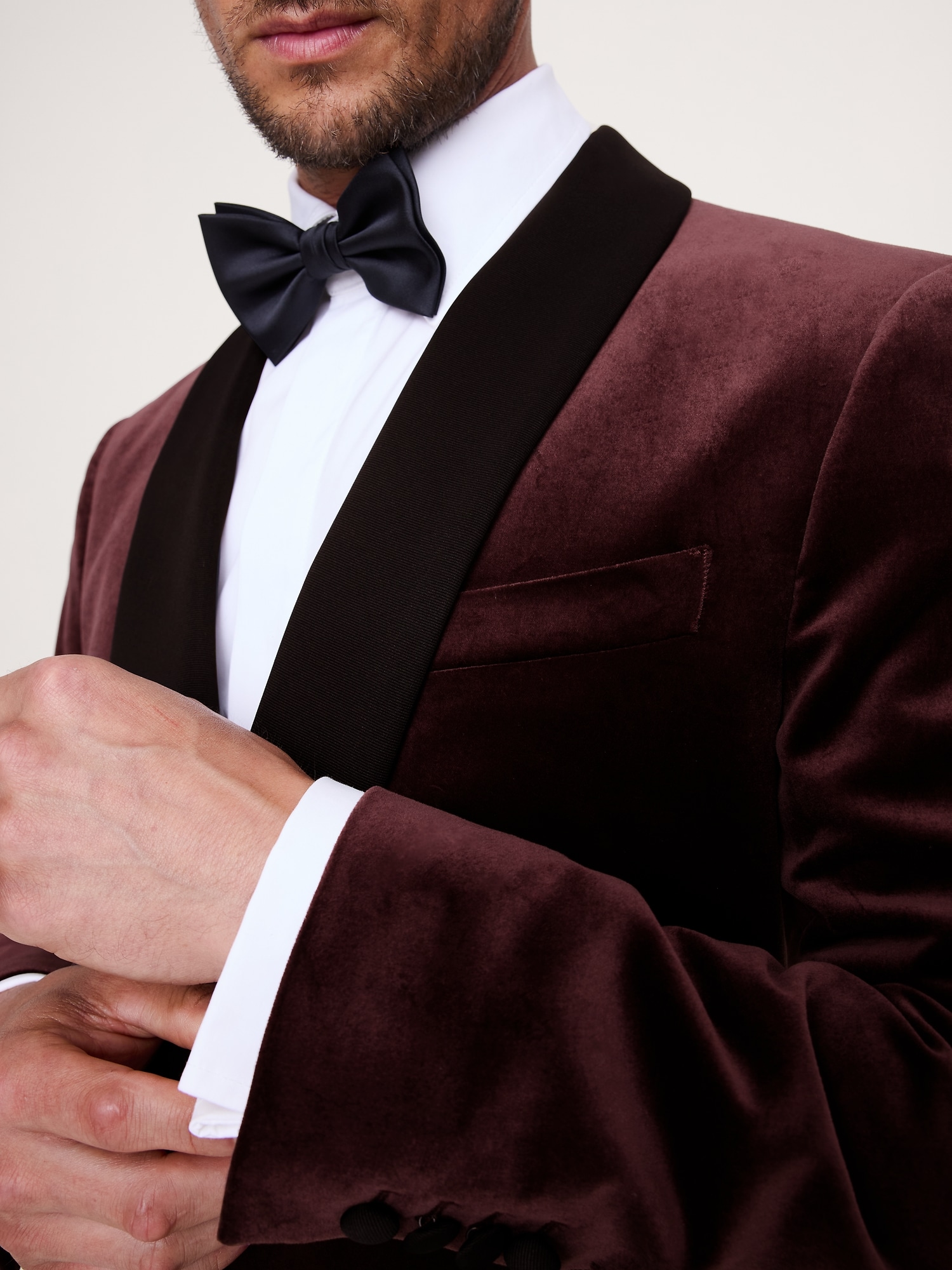 Image number 8 showing, Velvet Tuxedo Jacket