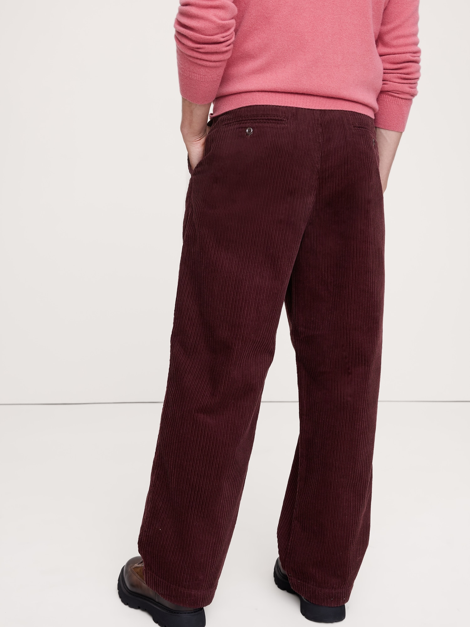 Image number 7 showing, Loose Pleated Corduroy Pant