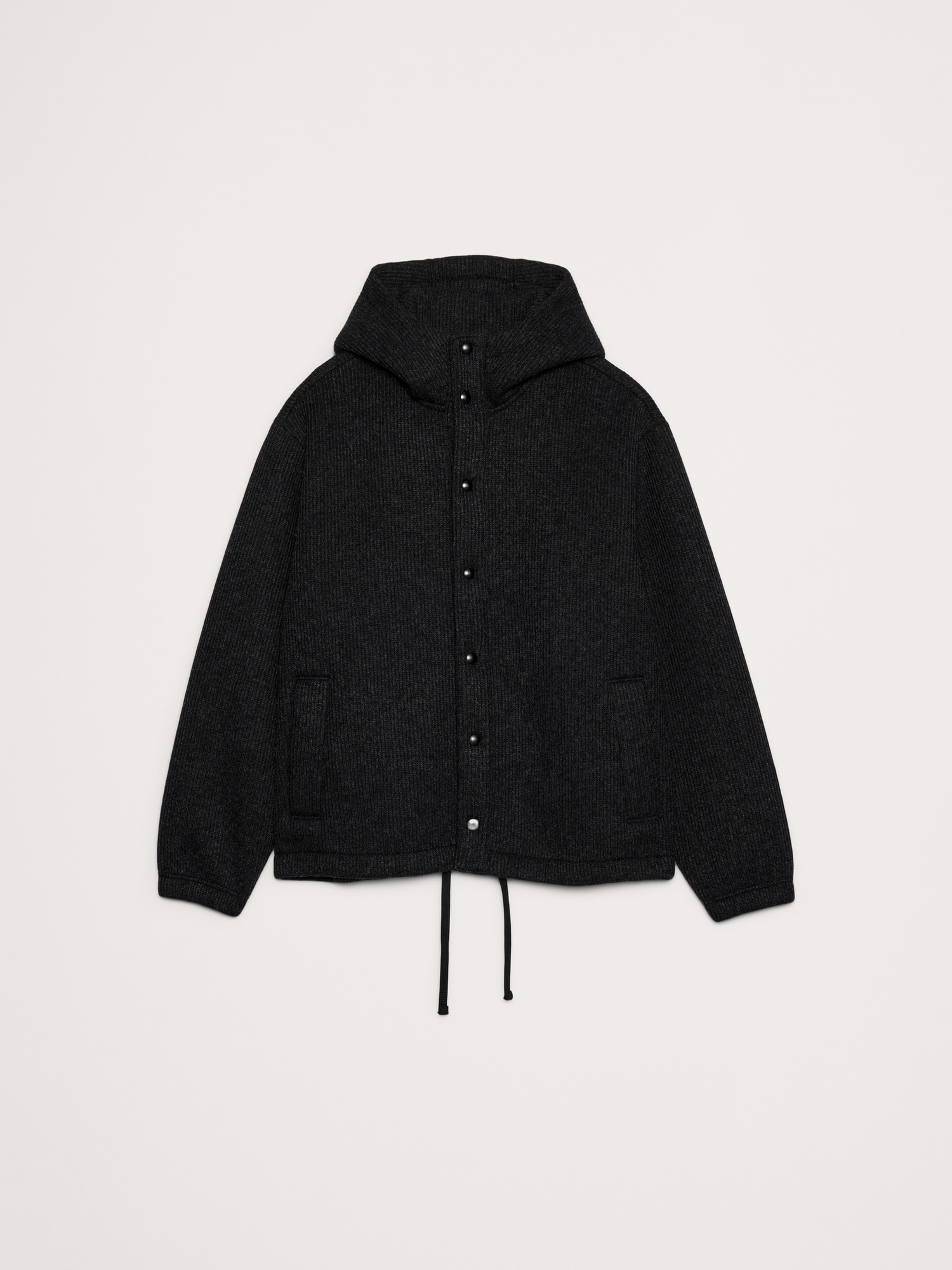Image number 4 showing, Ribbed Wool-Blend Scuba Stadium Jacket