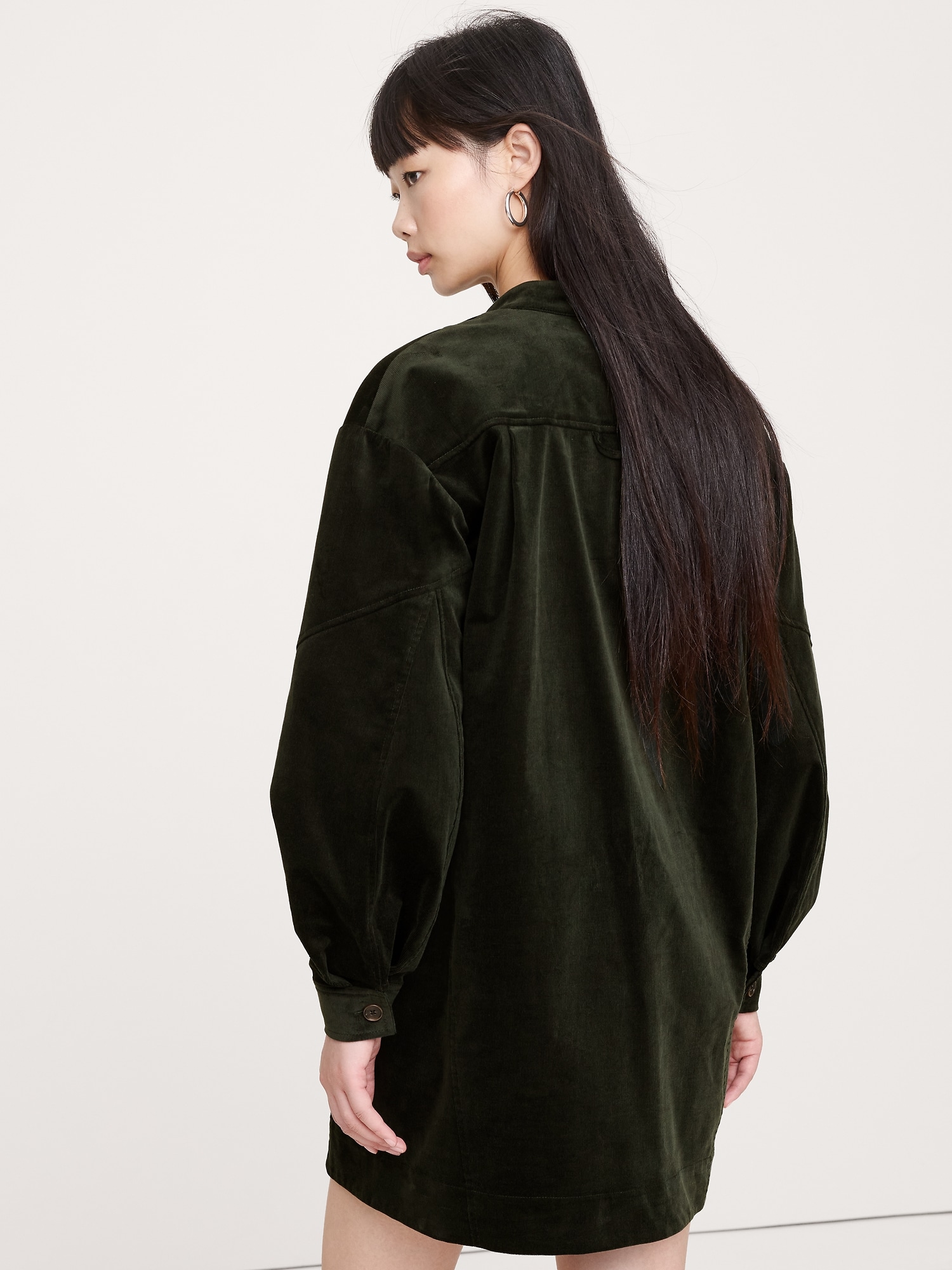 Image number 2 showing, Corduroy Popover Shift Dress