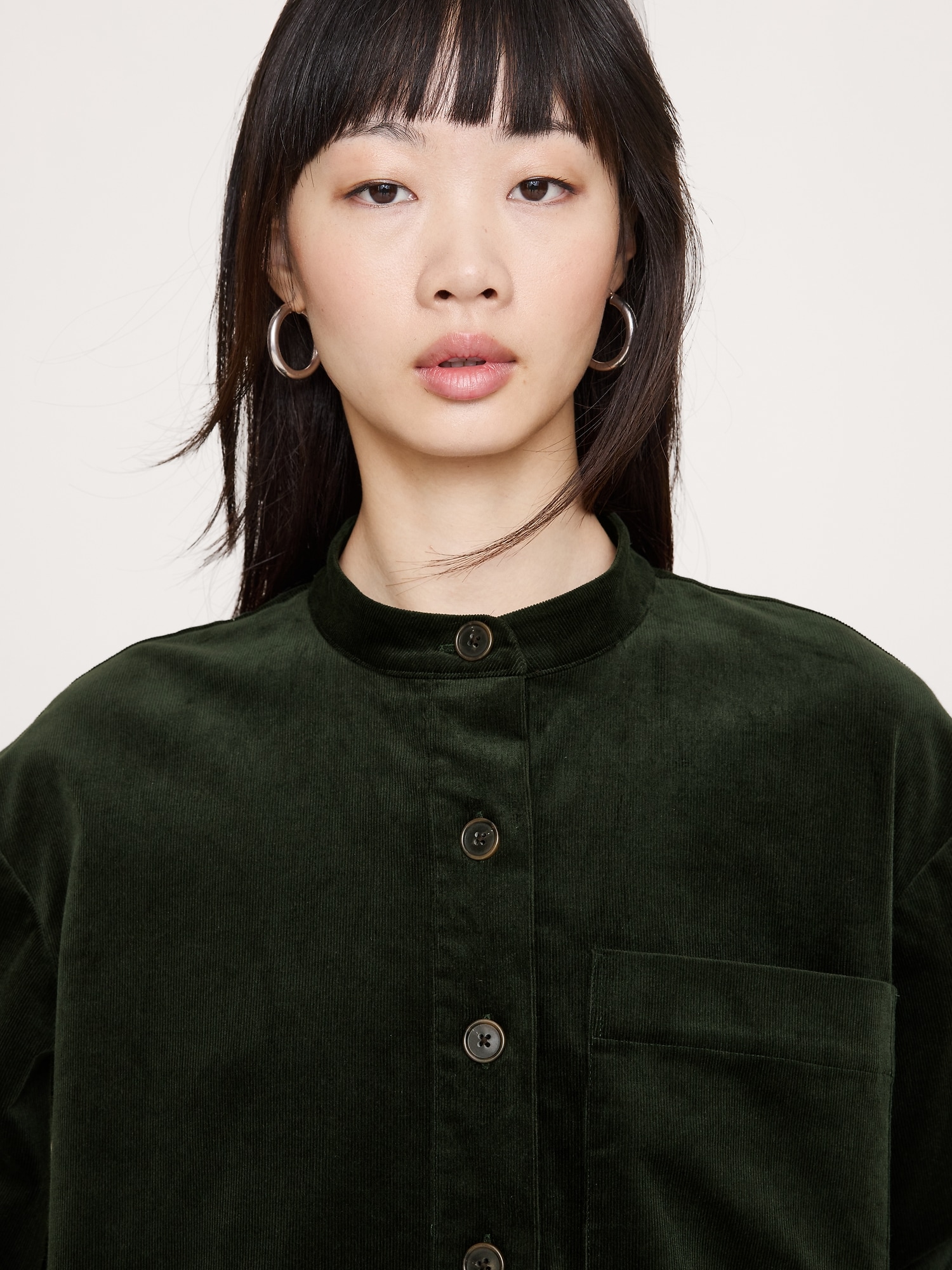 Image number 3 showing, Corduroy Popover Shift Dress