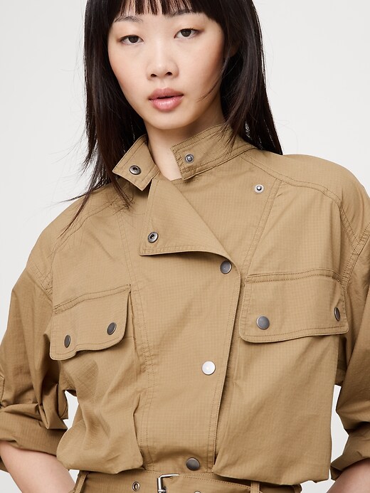 Utility Flight Jumpsuit | Banana Republic