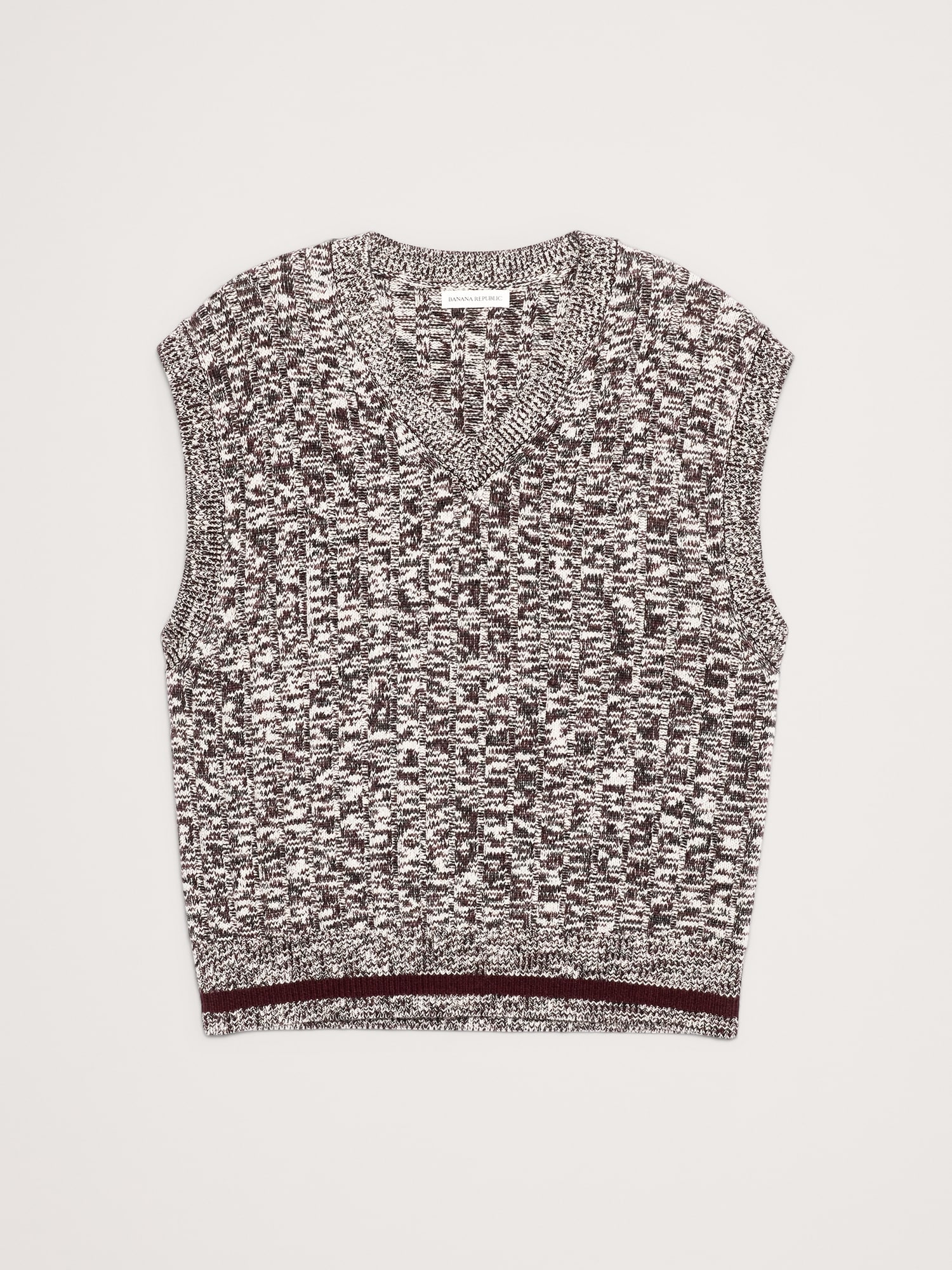 Image number 4 showing, Marled Merino-Blend Sweater Vest