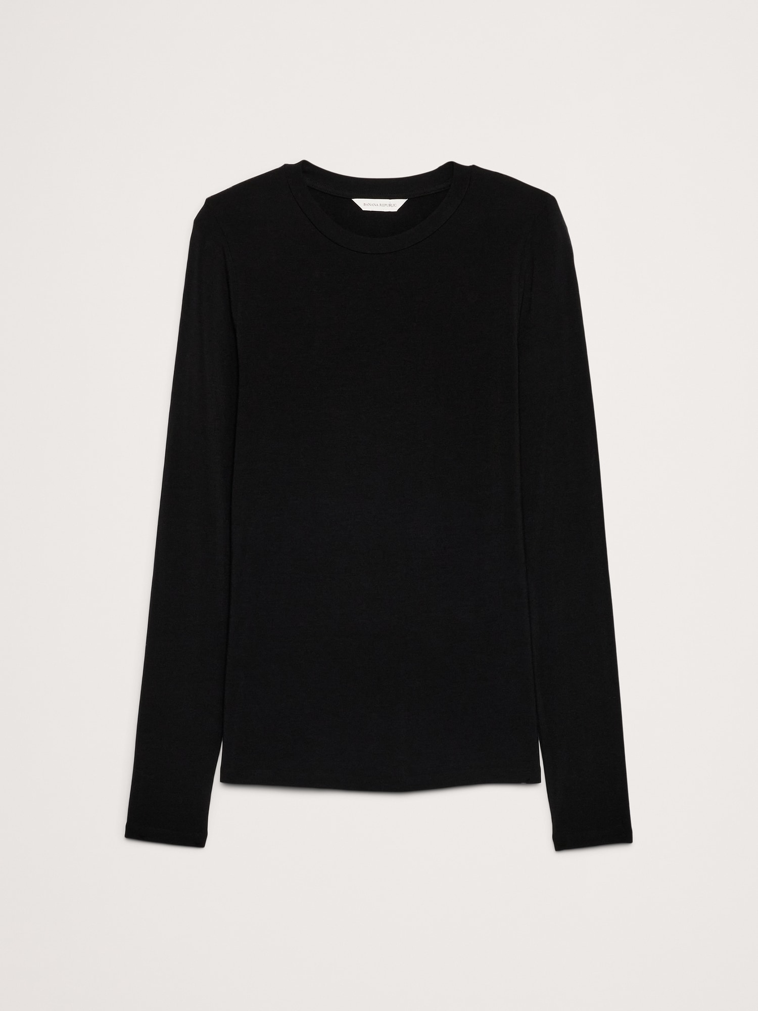 Image number 4 showing, Luxe Wool-Blend Crew-Neck T-Shirt