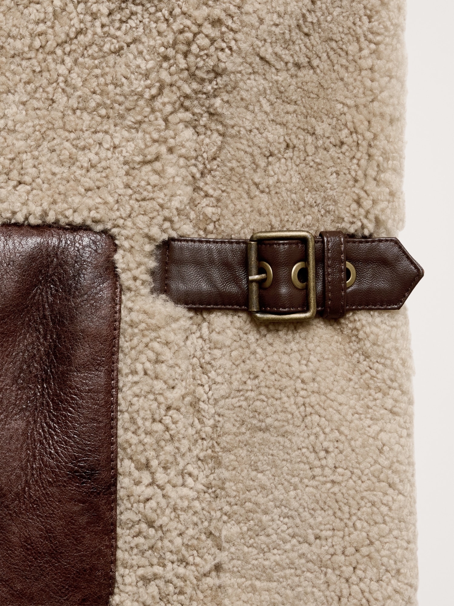 Image number 5 showing, Reversible Shearling  Vest