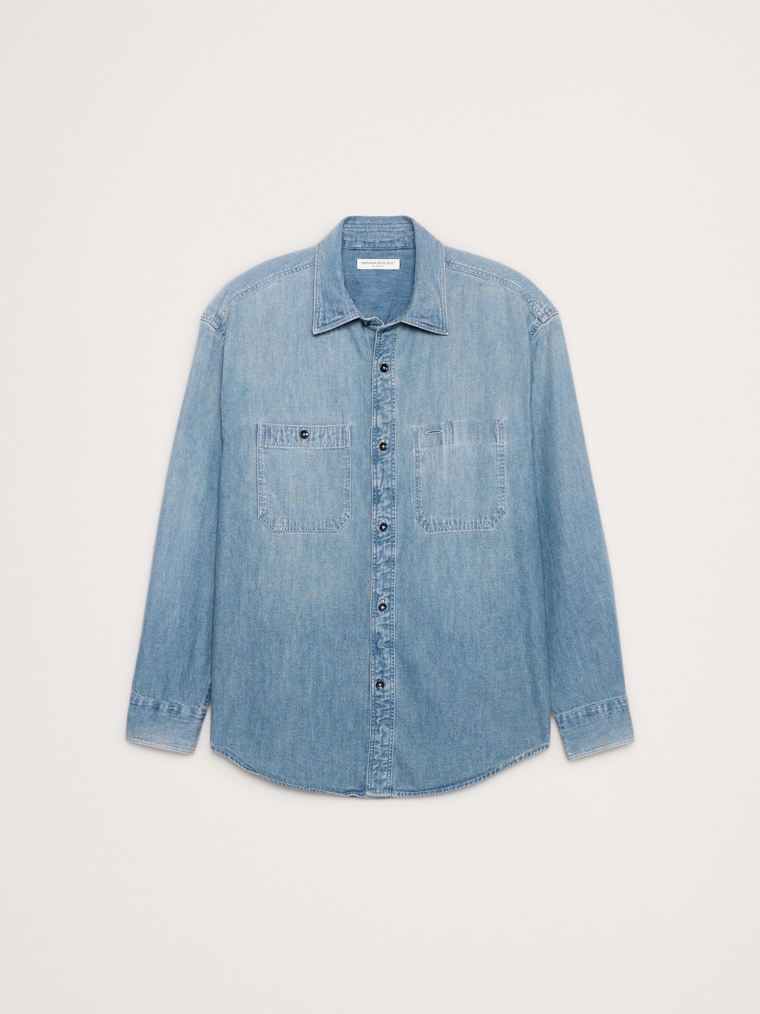 Image number 4 showing, Relaxed-Fit Denim Shirt