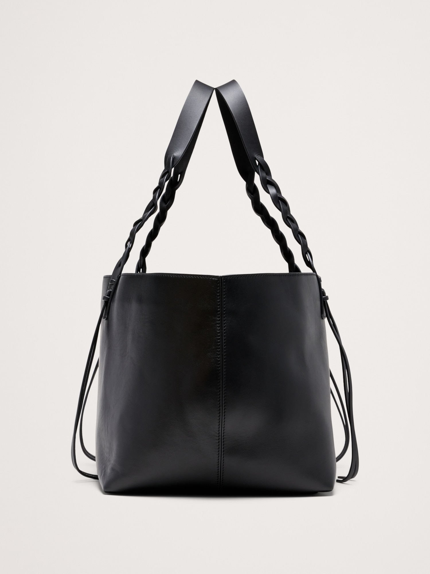 Image number 7 showing, Large Leather East-West Tote