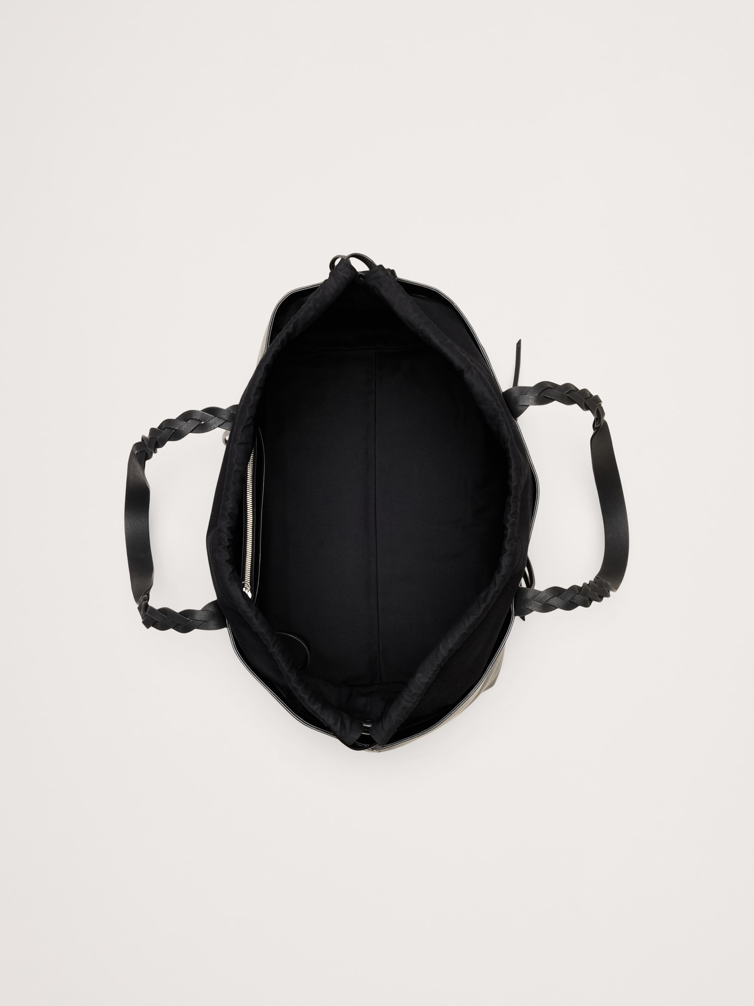 Image number 4 showing, Large Leather East-West Tote