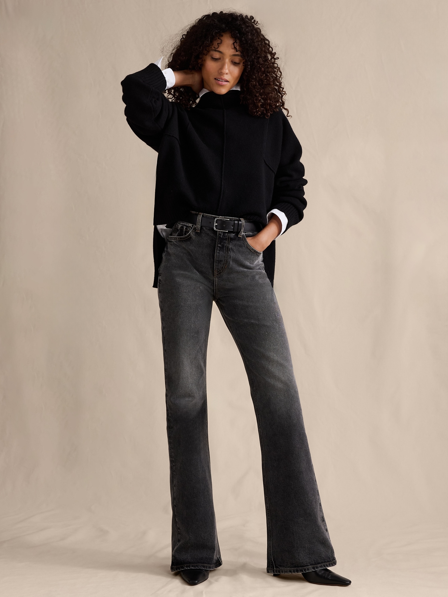 Image number 3 showing, High-Rise Bootcut Jean