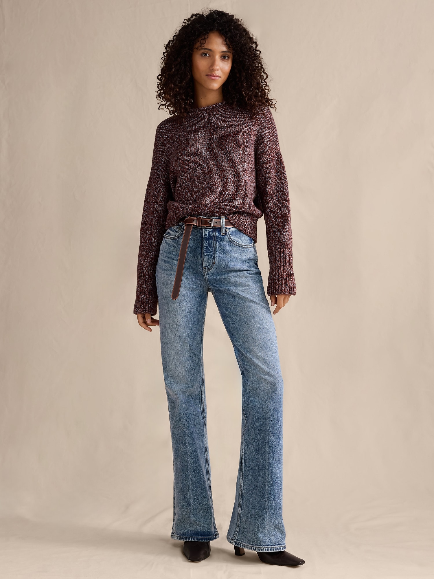 Image number 4 showing, High-Rise Bootcut Jean