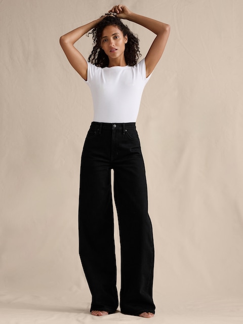 LE CÉLÈBRE JEAN CLASSIQUE À JAMBE LARGE