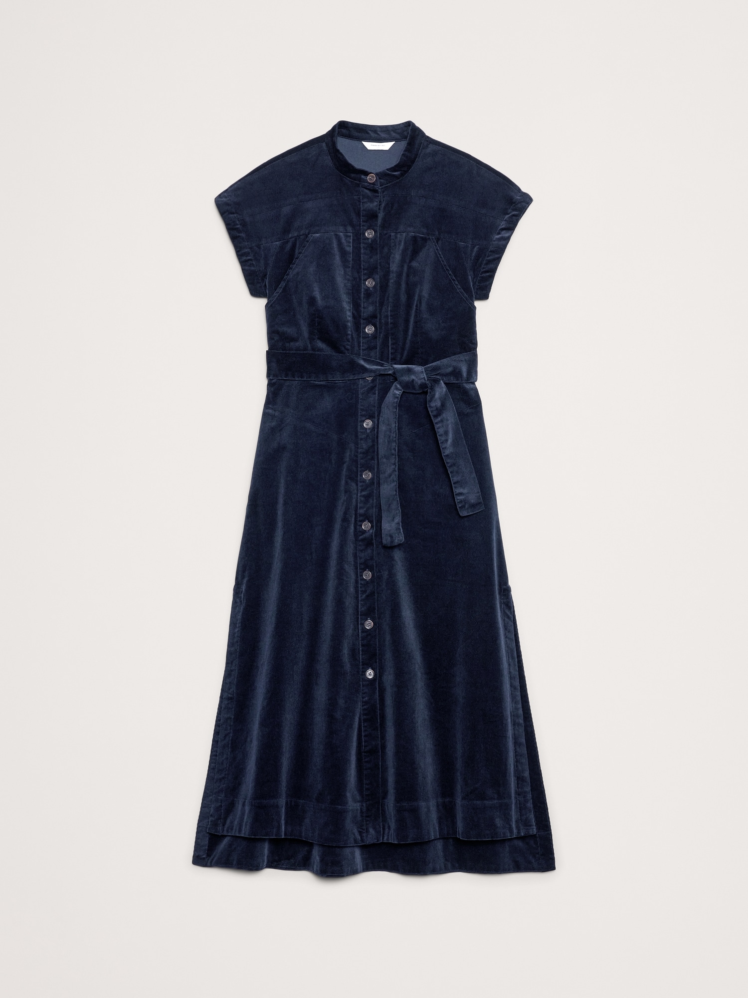 Image number 8 showing, Corduroy Midi Shirt Dress