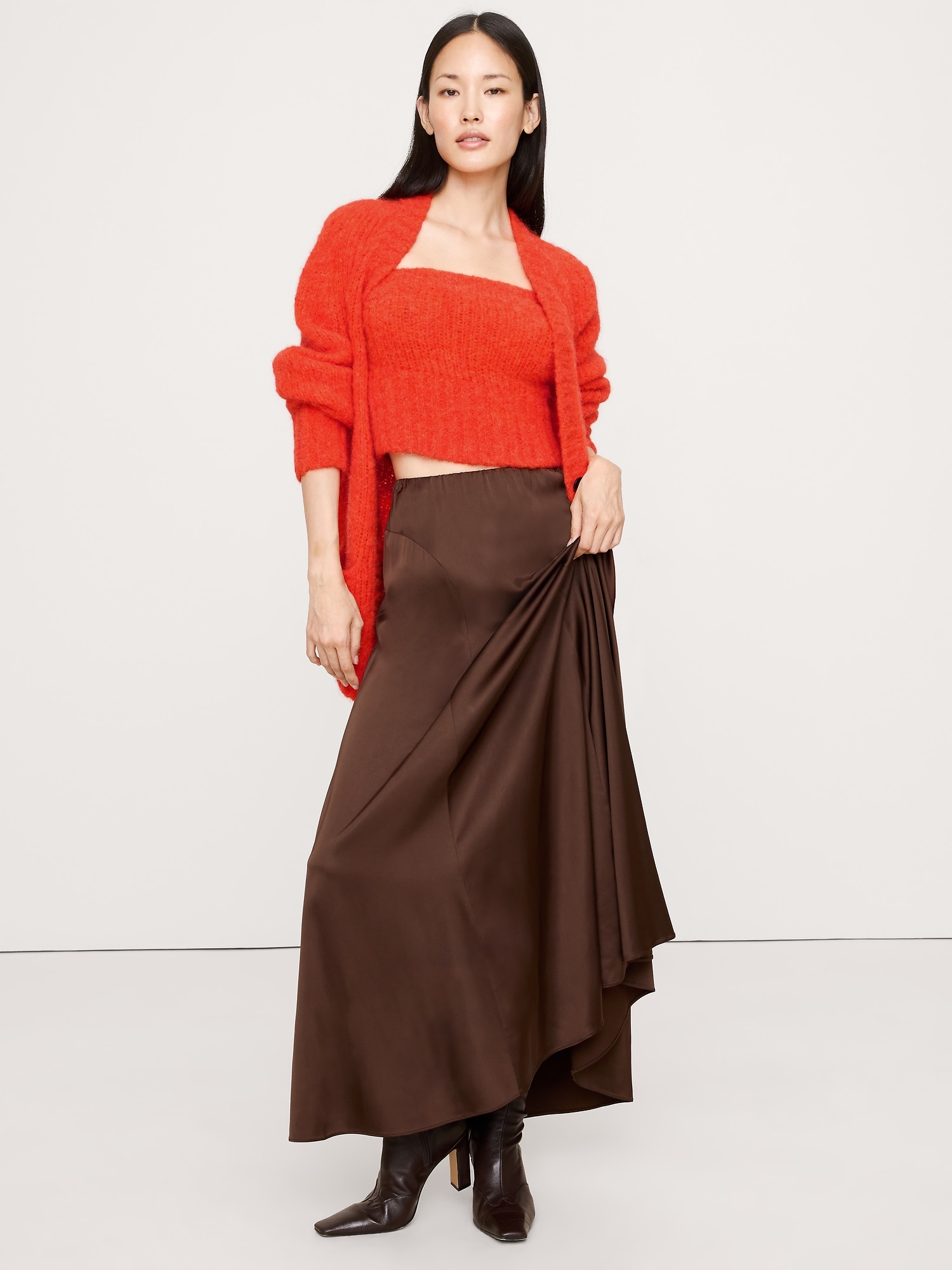 Image number 3 showing, Italian Alpaca-Blend Cardigan