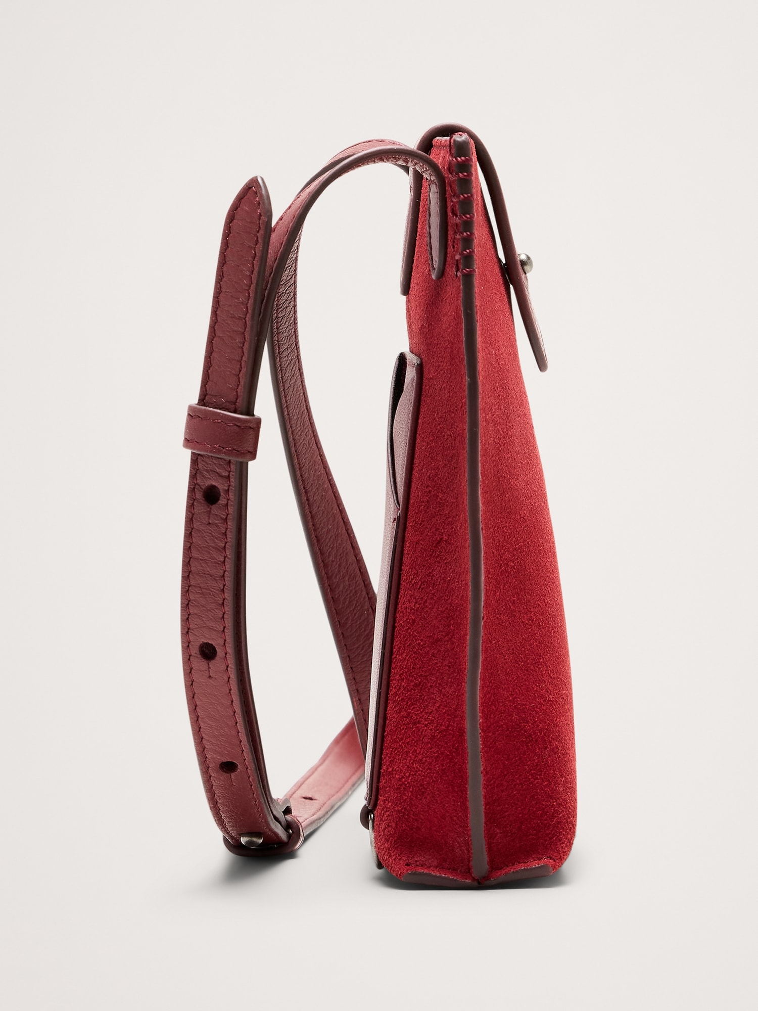 Image number 2 showing, Italian Leather Crossbody Pouch