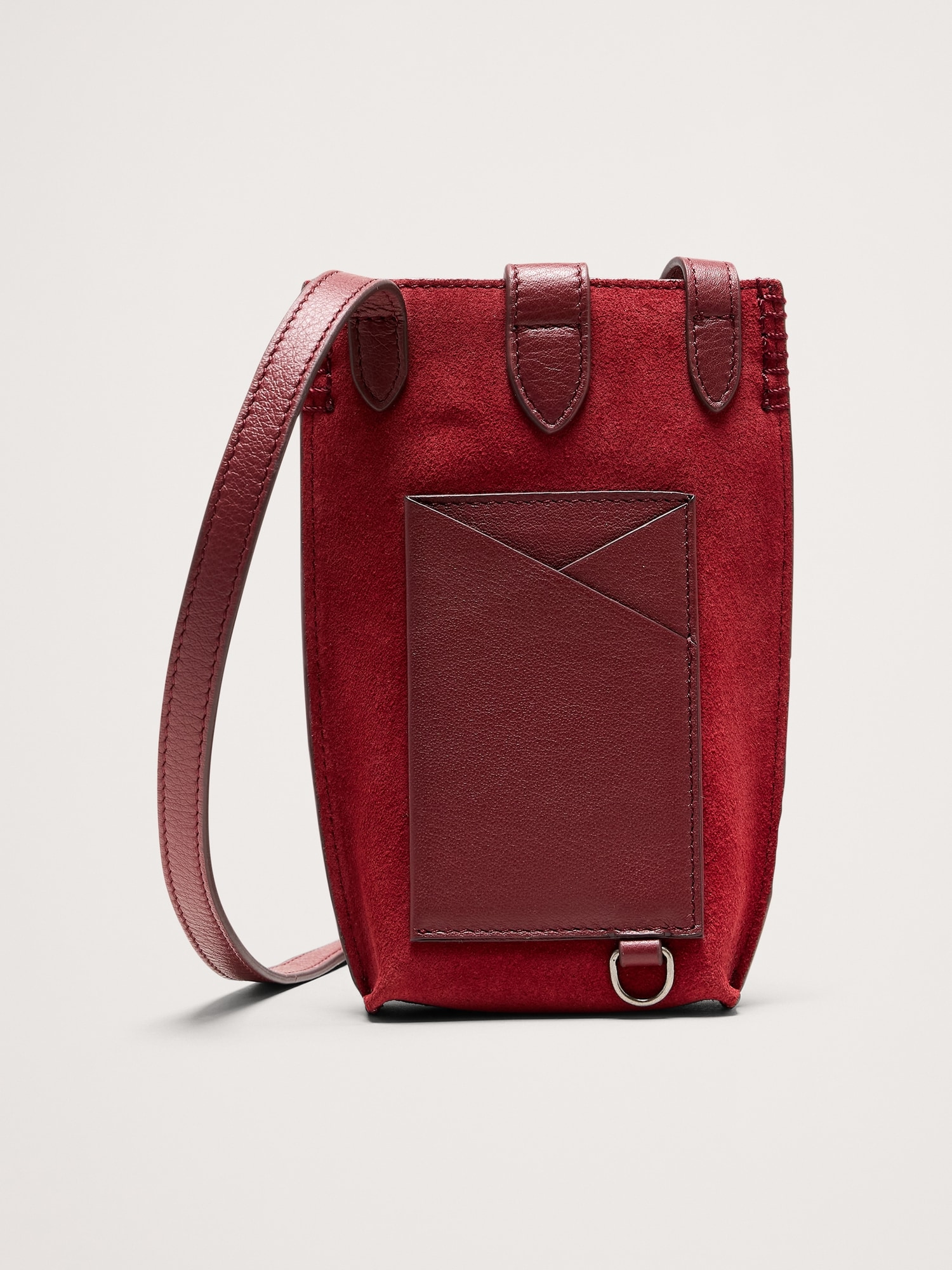 Image number 3 showing, Italian Leather Crossbody Pouch