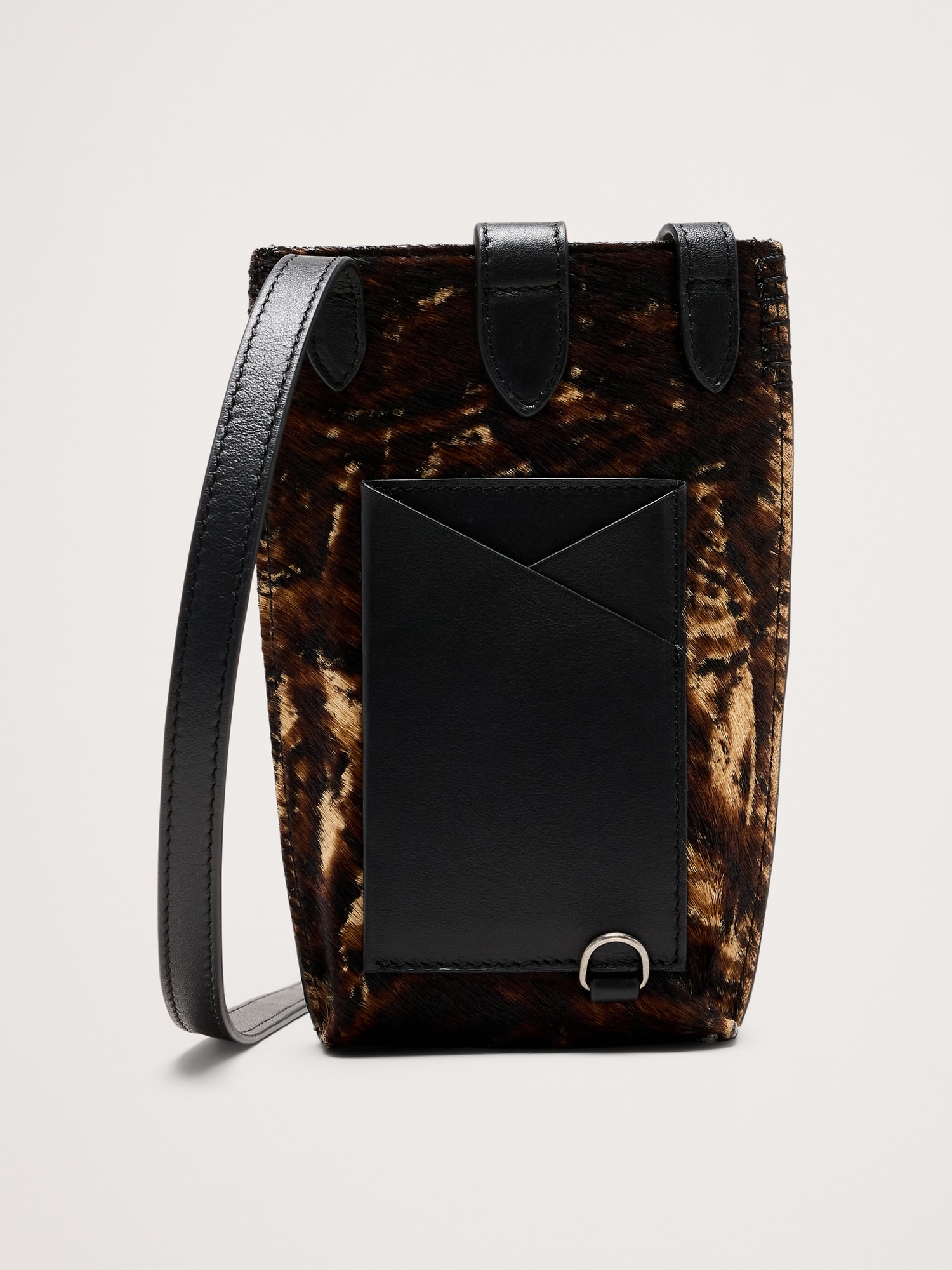 Image number 4 showing, Italian Leather Crossbody Pouch