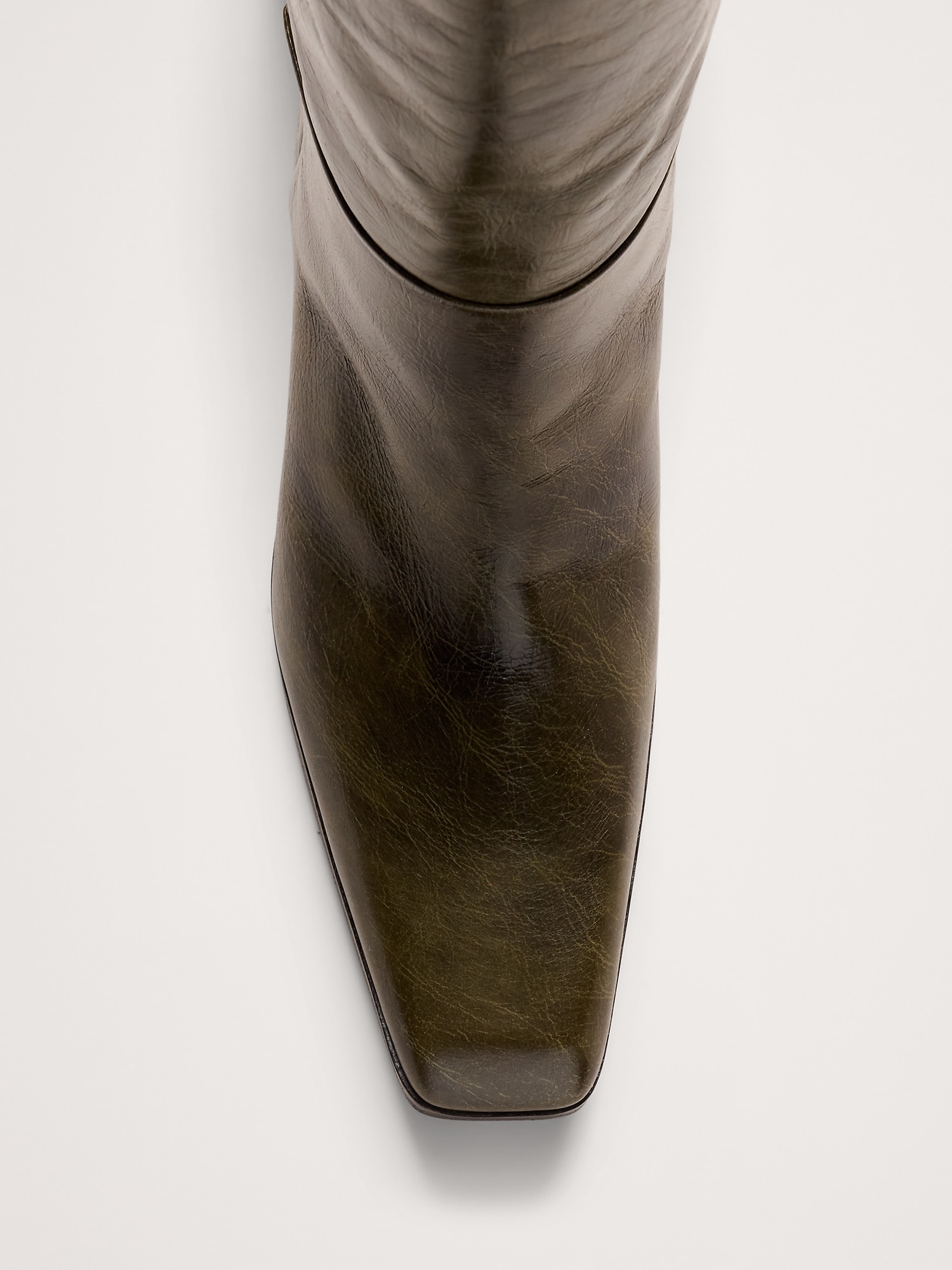 Image number 4 showing, Italian Leather Knee-High Boot