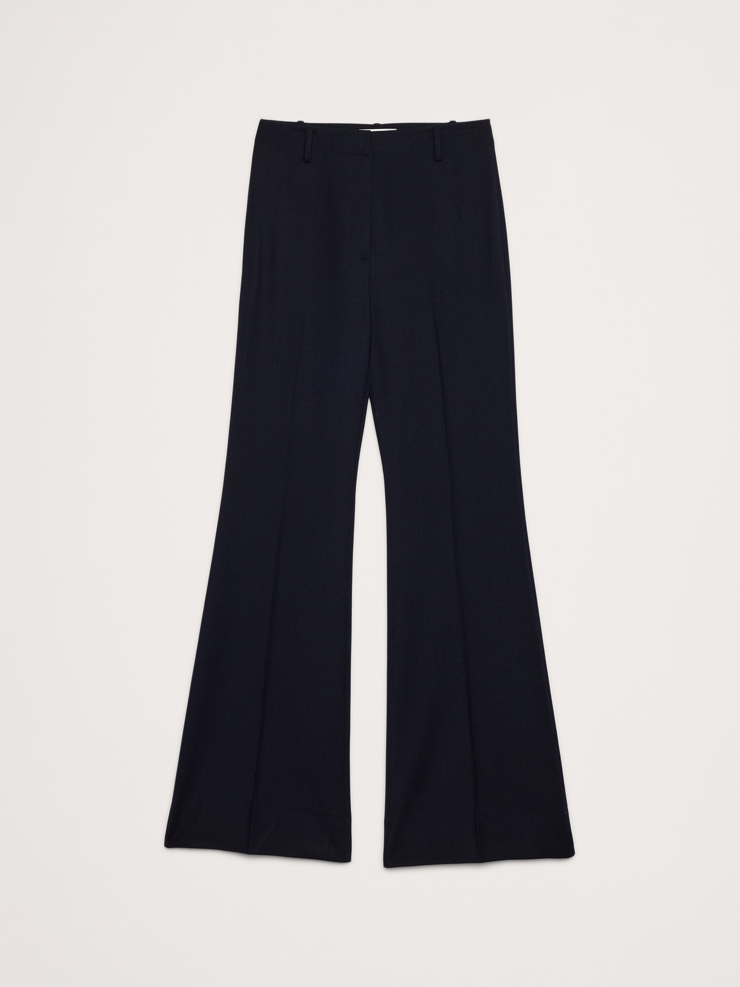 Image number 5 showing, High-Rise Flare Italian Wool Pant