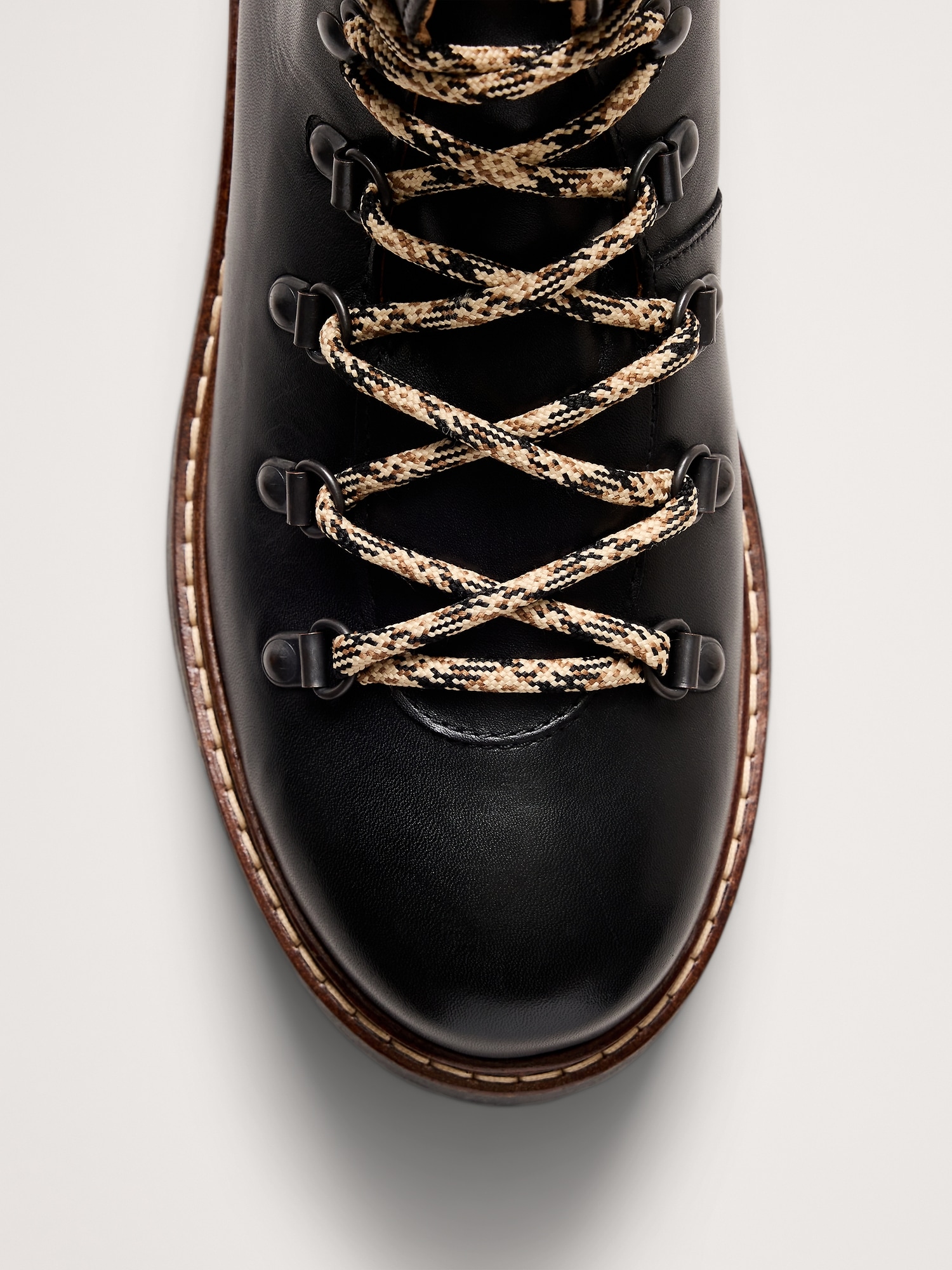 Image number 4 showing, Italian Leather Alpine Boot