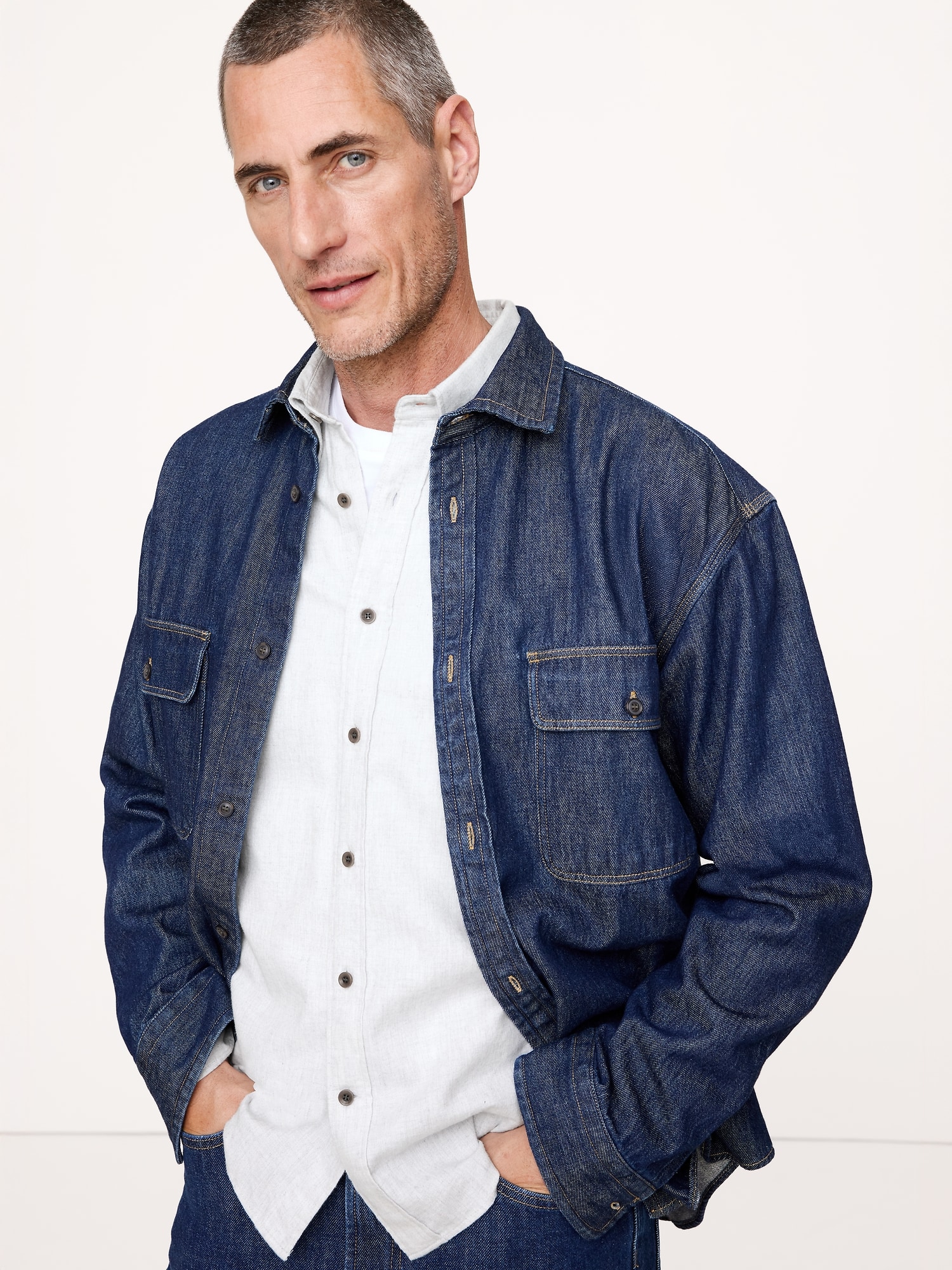 L'image numéro 3 présente CHEMISE STANDARD EN FLANELLE