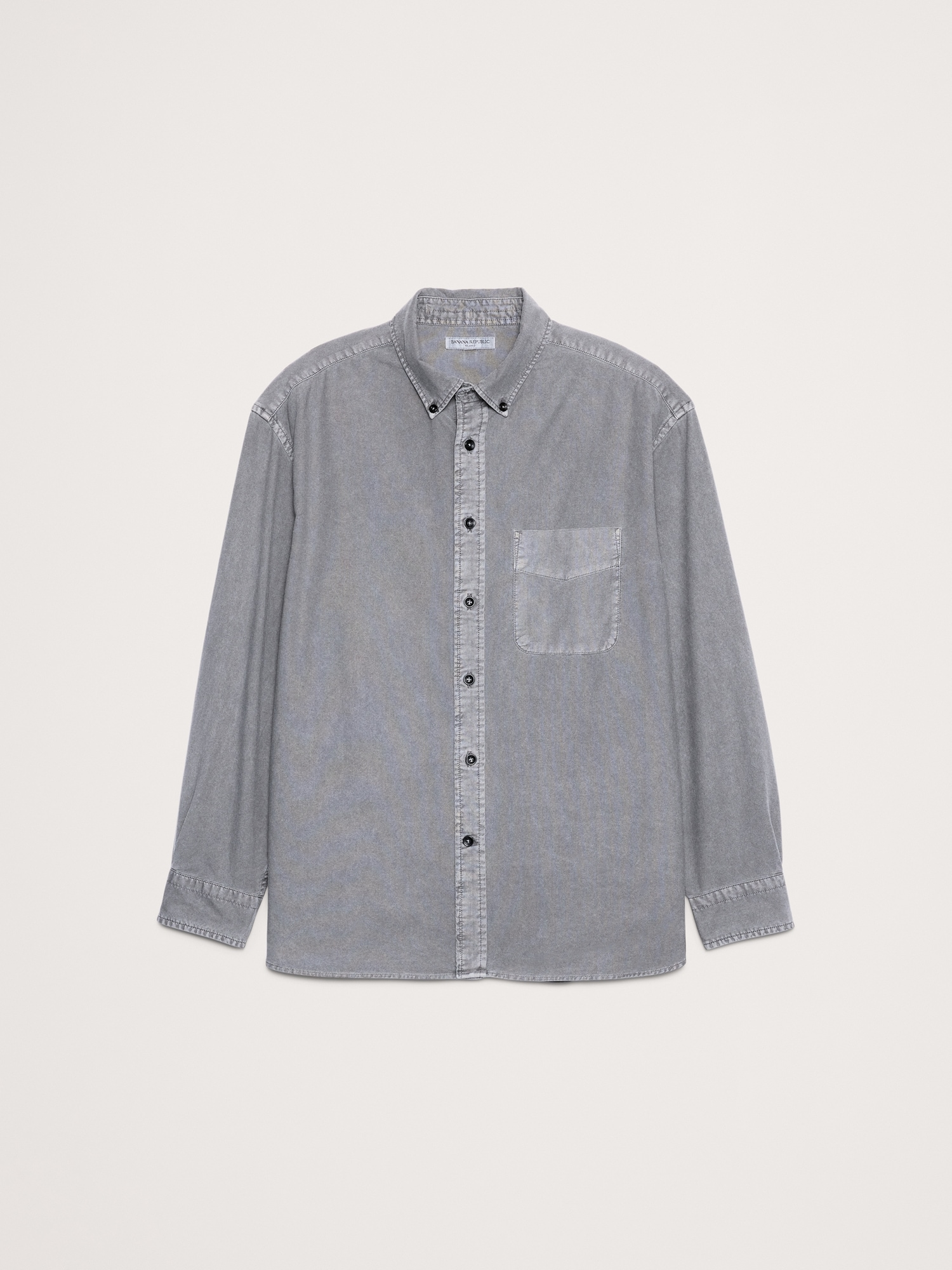 Image number 4 showing, Relaxed-Fit Garment Dye Oxford Shirt