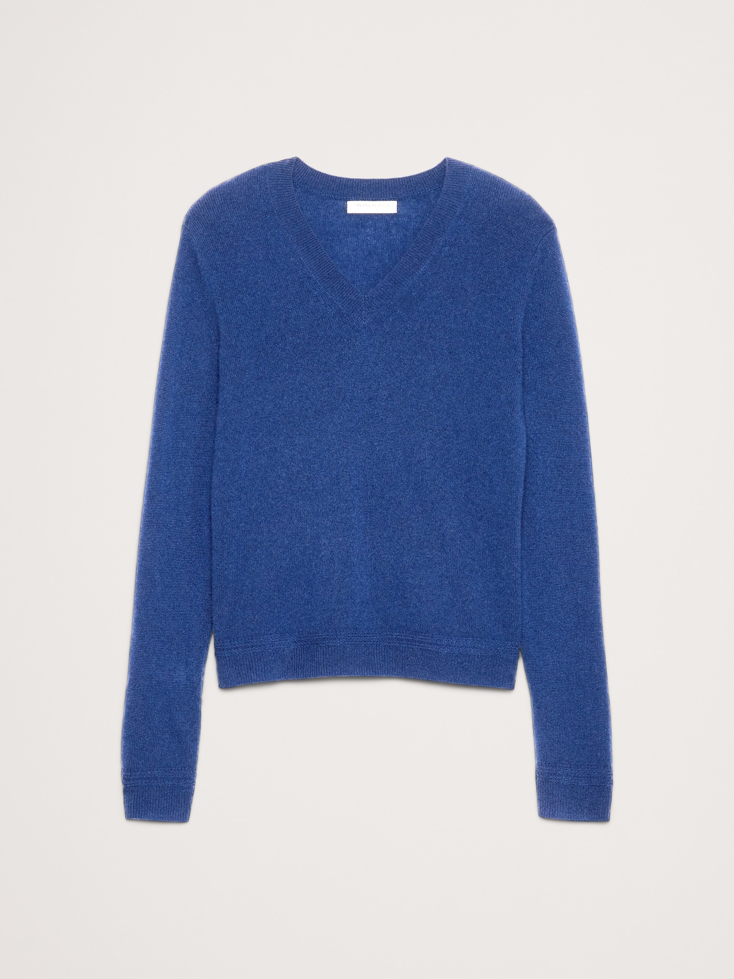 Image number 4 showing, Lightweight Cashmere V-Neck Sweater