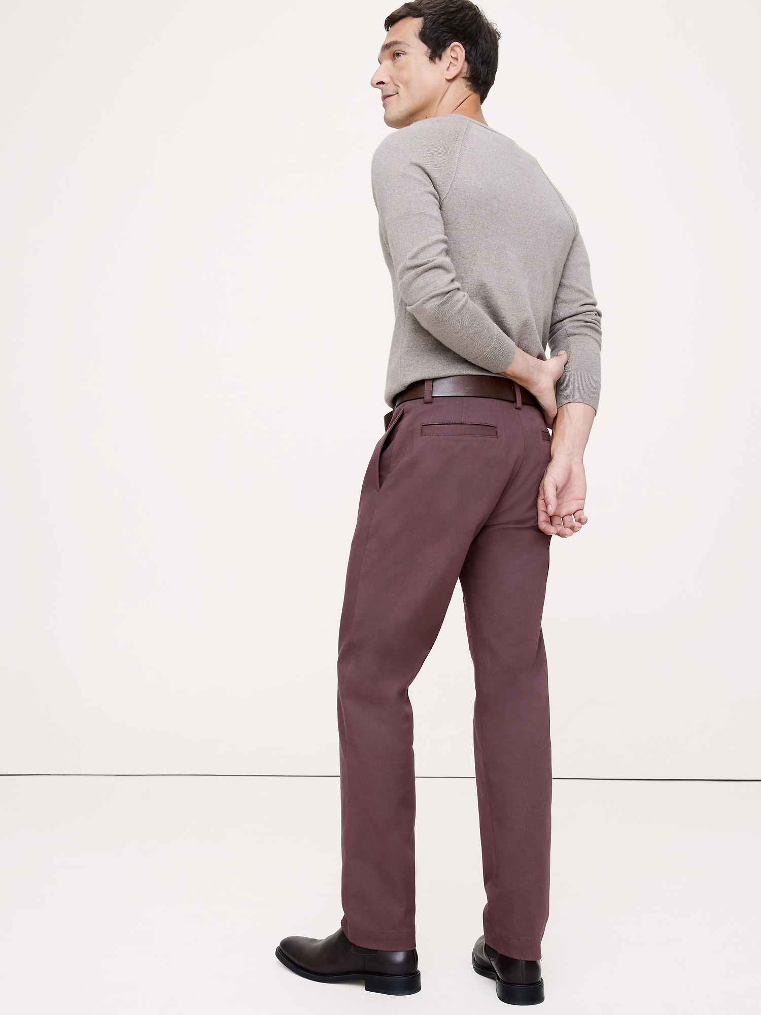 Image number 2 showing, Straight Italian-Stretch Chino