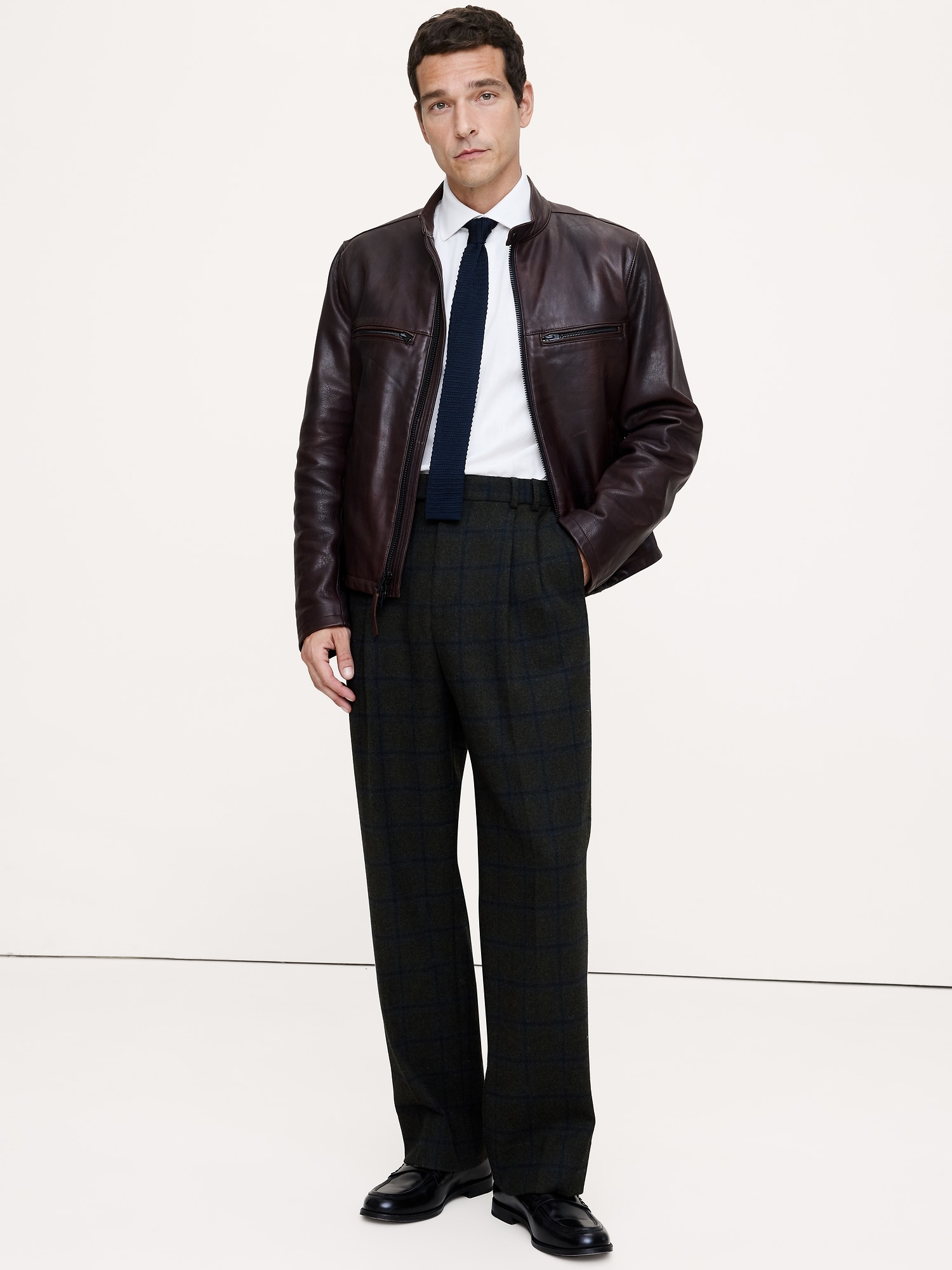 Image number 3 showing, Slim-Fit Cotton-Cashmere Dress Shirt