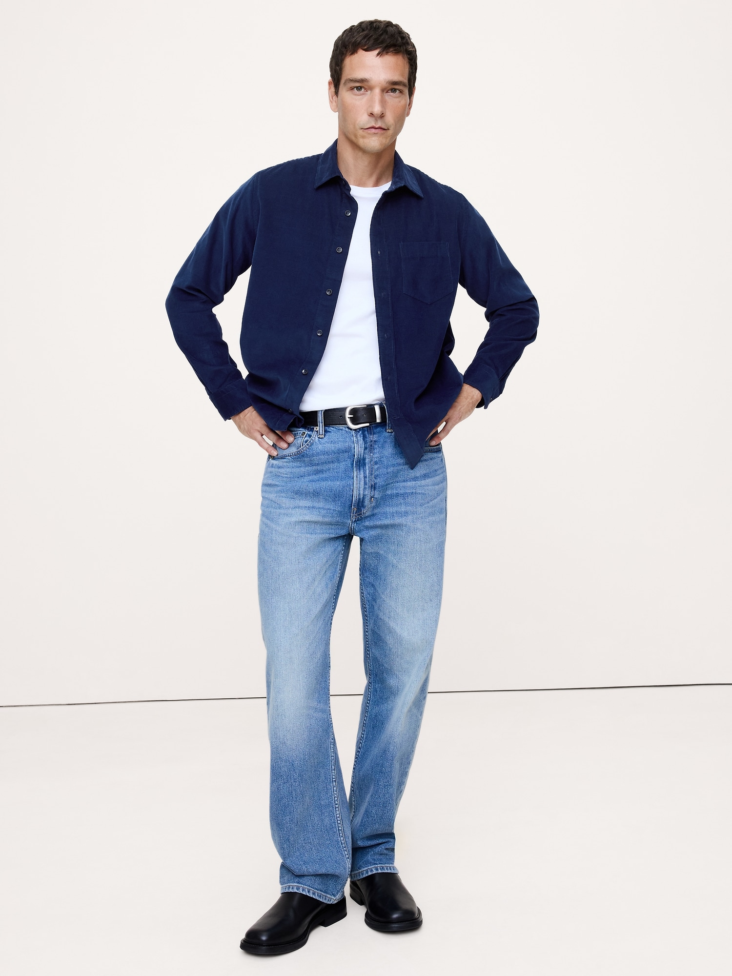 Image number 1 showing, Standard-Fit Corduroy Shirt