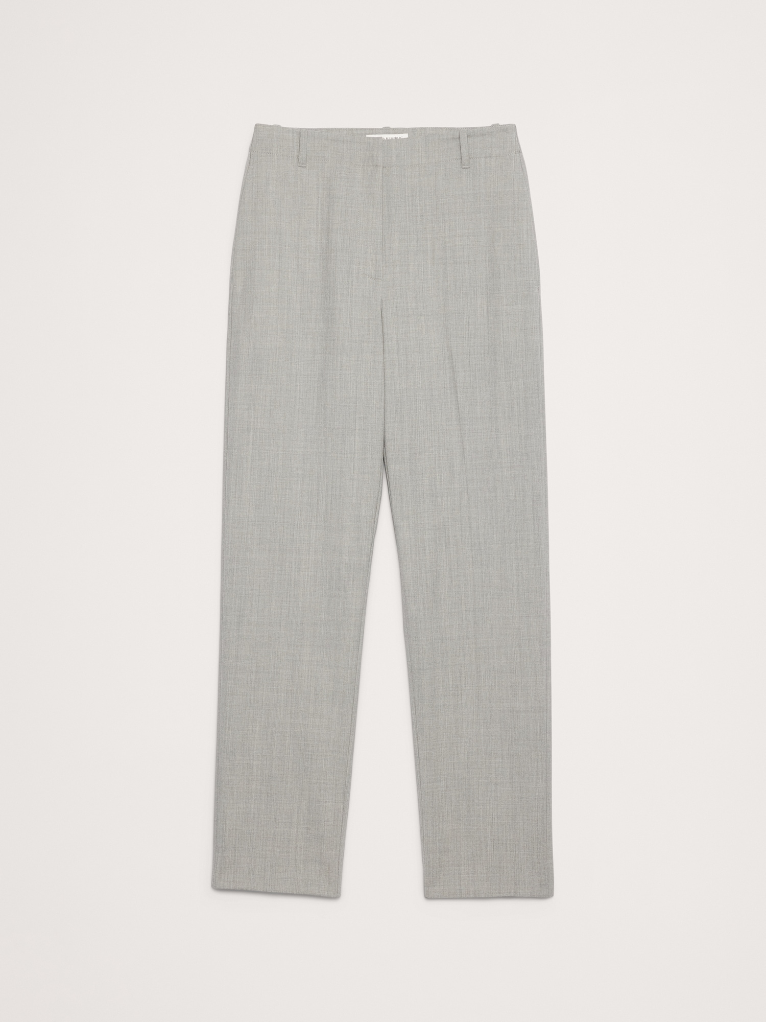 Image number 4 showing, High-Rise Slim Italian Wool Ankle Pant