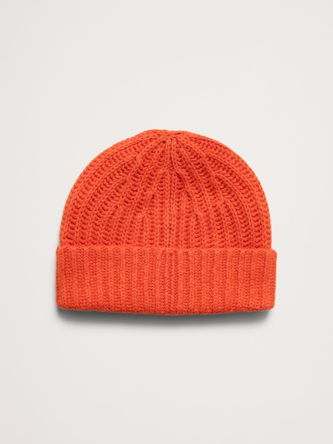 BONNET EN COTON ET LAINE MÉRINOS