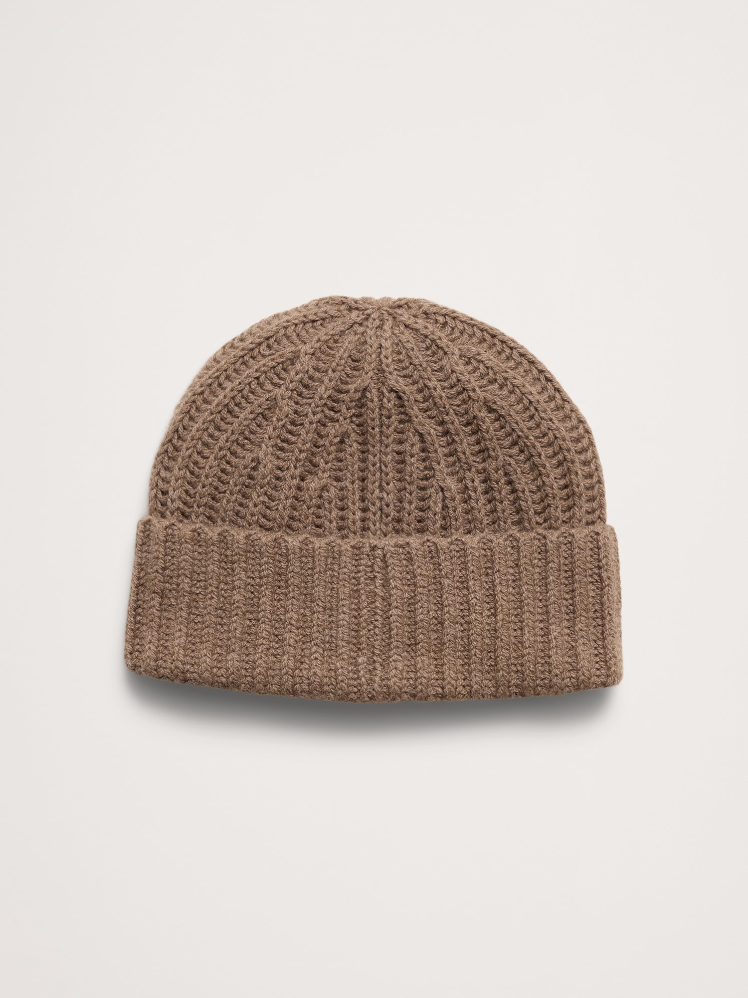 Merino-Cotton Beanie - Mushroom Taupe