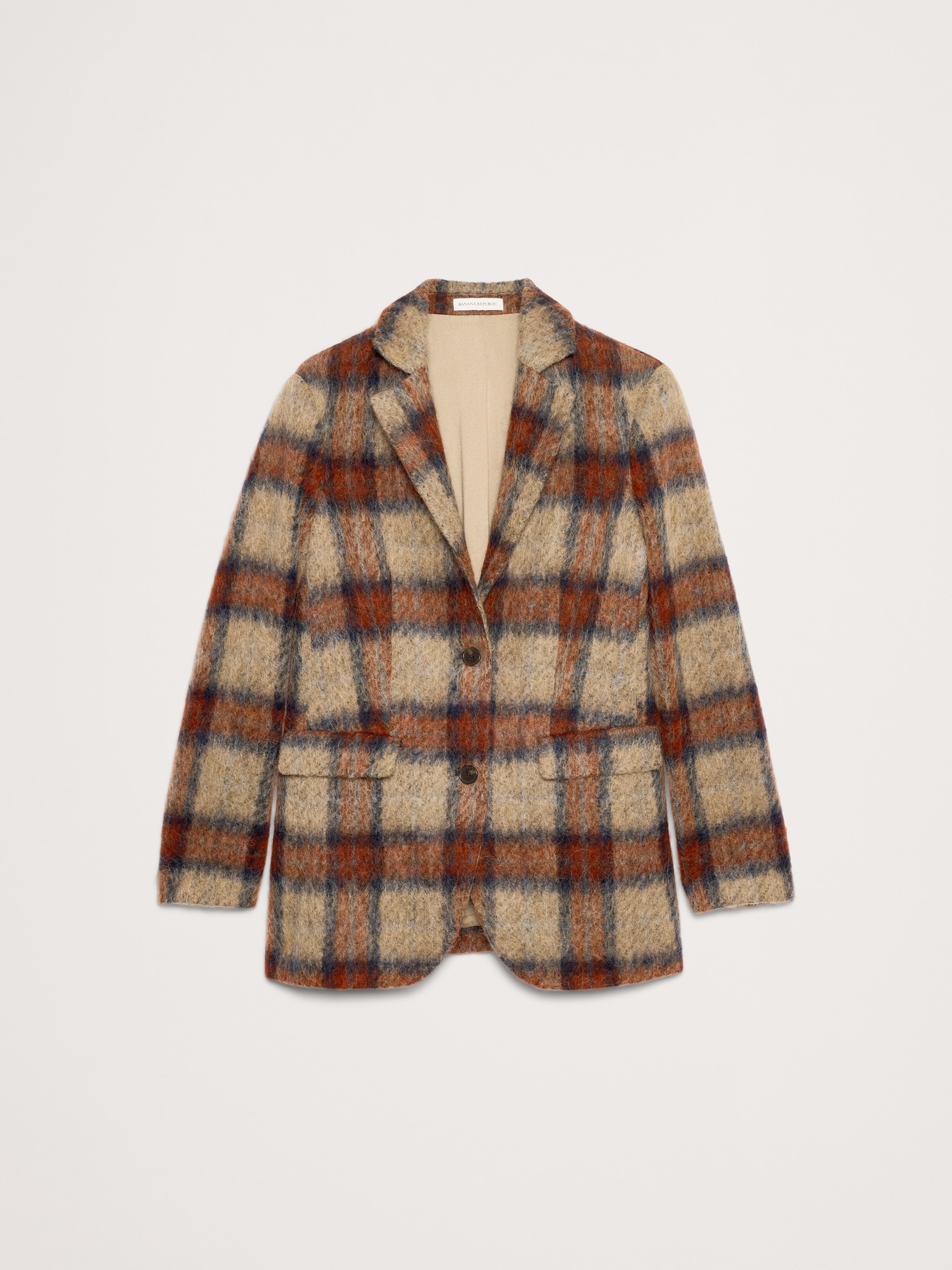 Italian Plaid Blazer