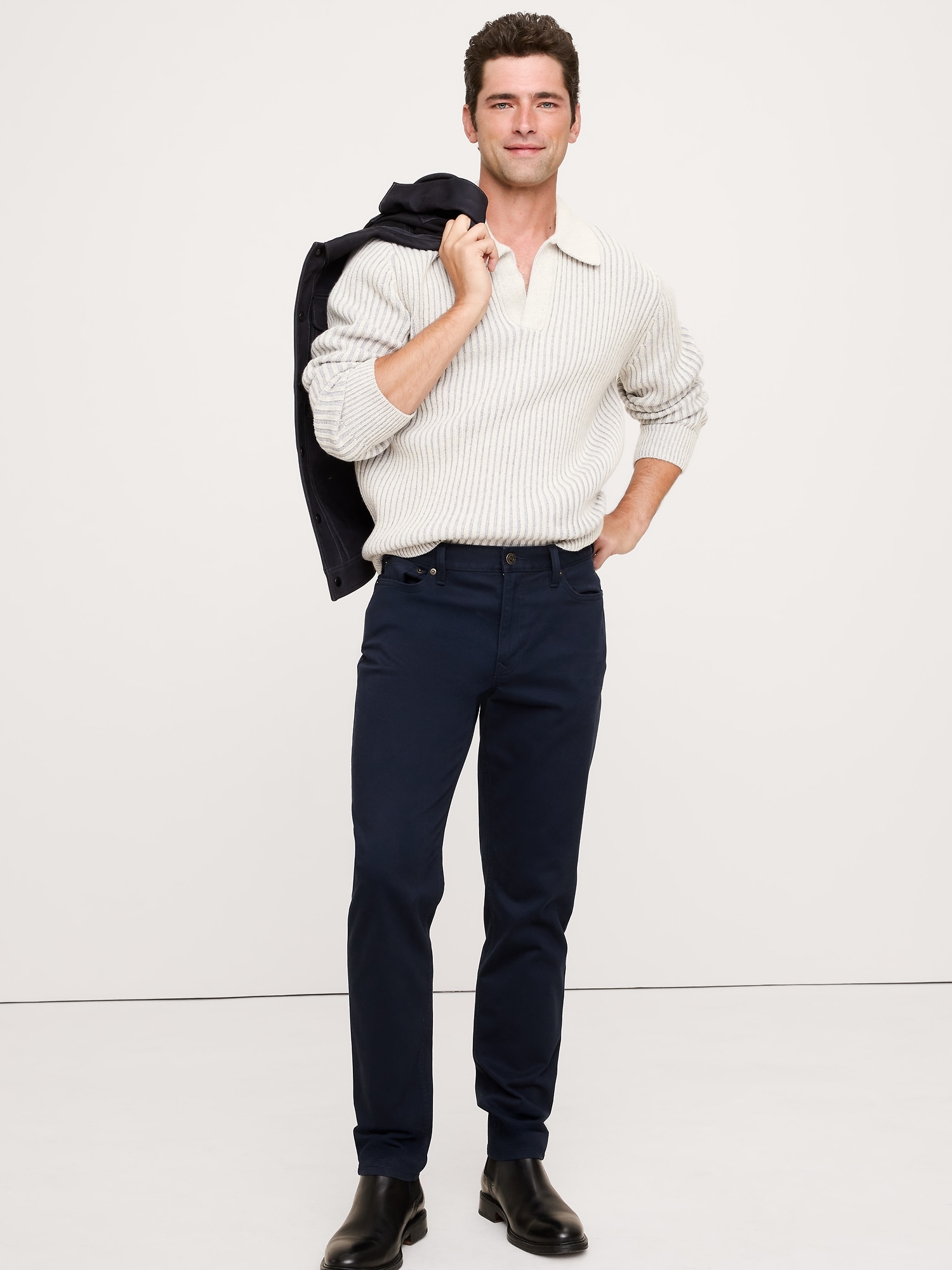 Athletic Traveler Pant - Navy Blue