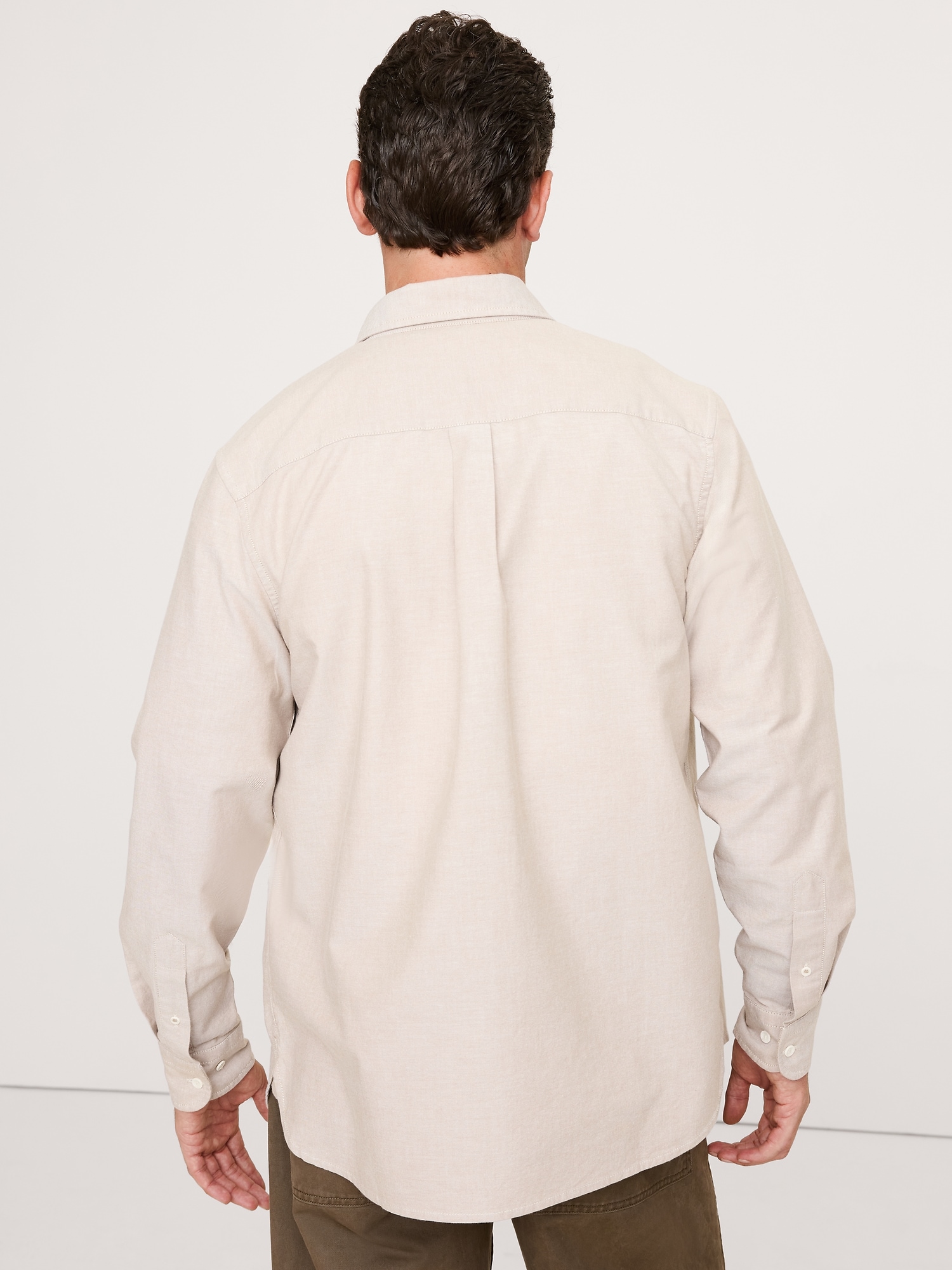 Image number 3 showing, Standard-Fit Oxford Shirt