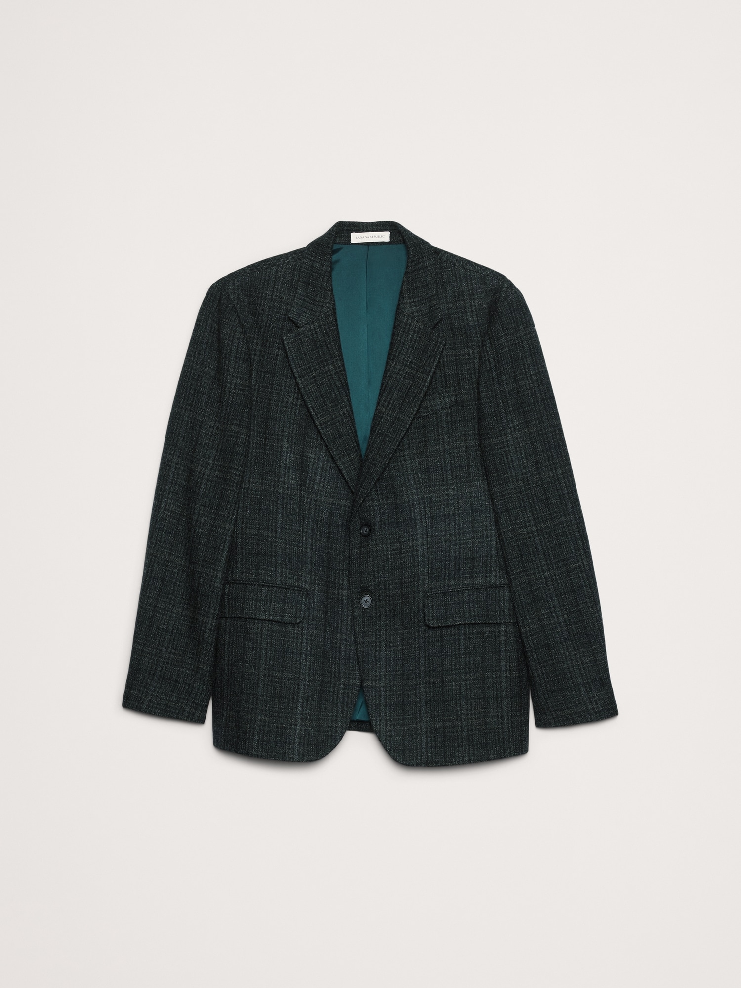 L'image numéro 5 présente Veste de complet en tweed de laine italien