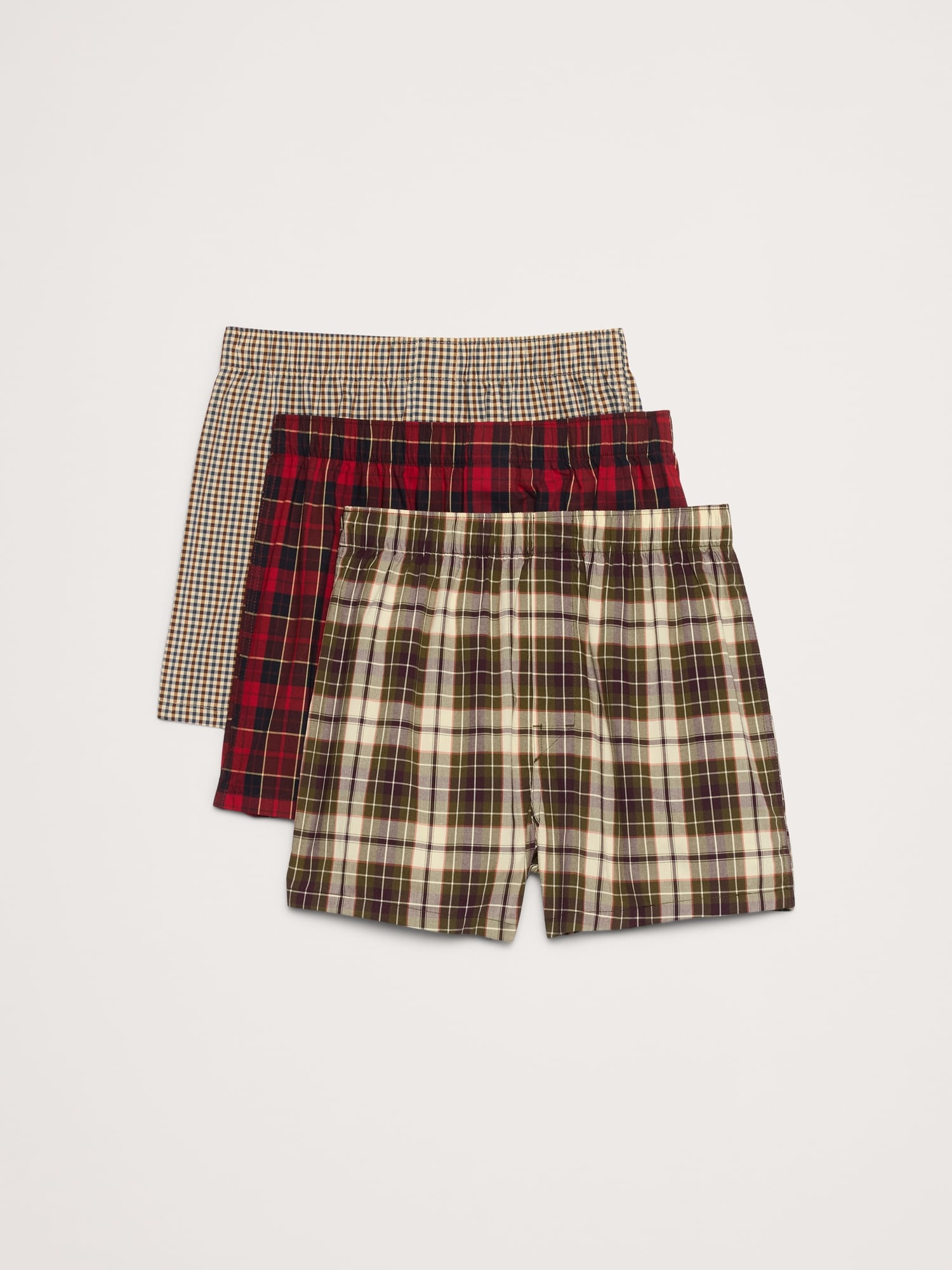 Image number 1 showing, Plaid Signature Boxer 3-Pack