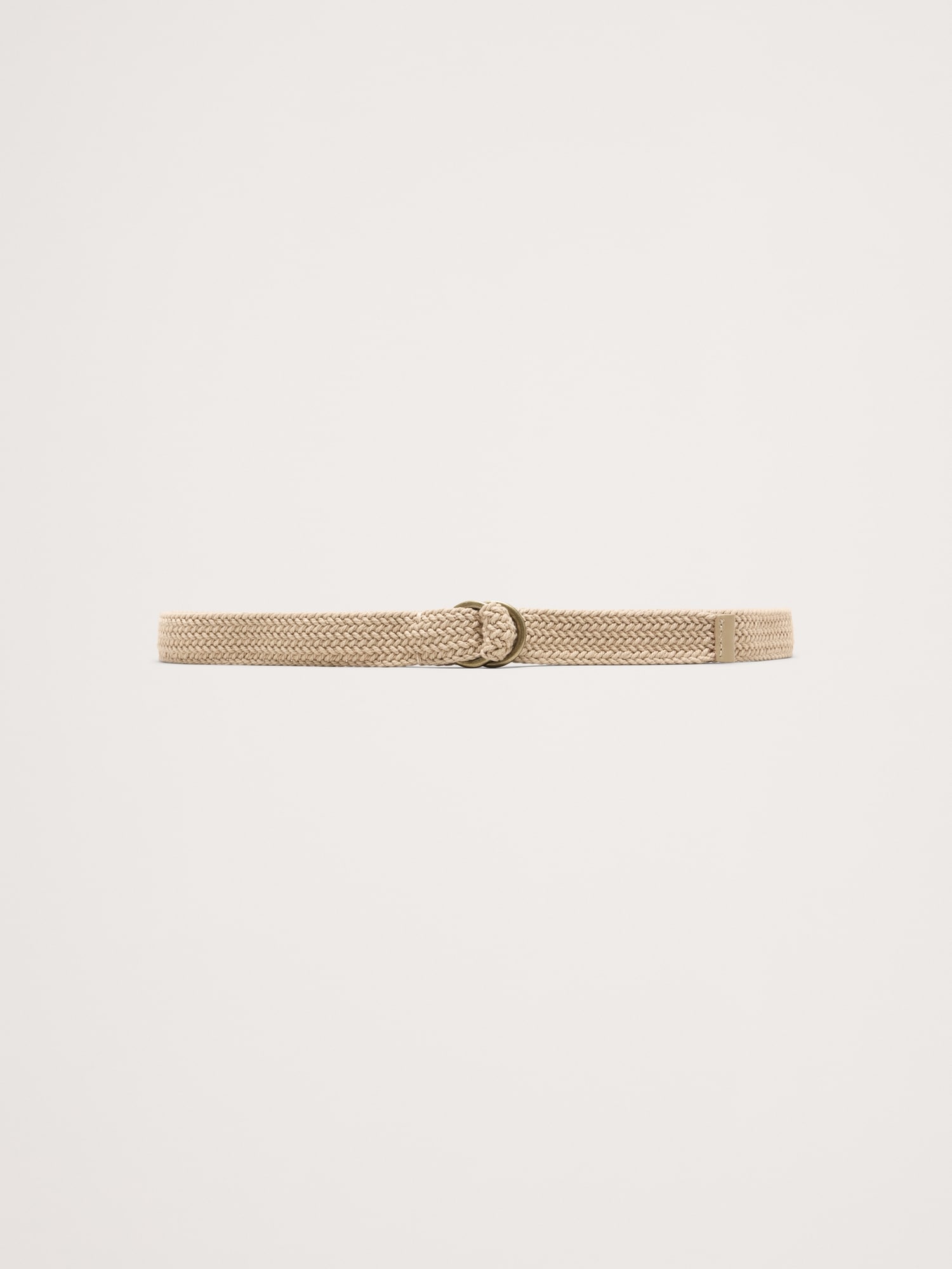 CEINTURE EN COTON TRESSÉ